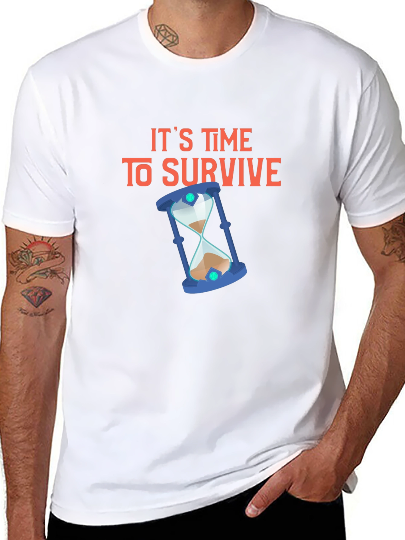 Its Time To Survive - Graphic T-Shirt