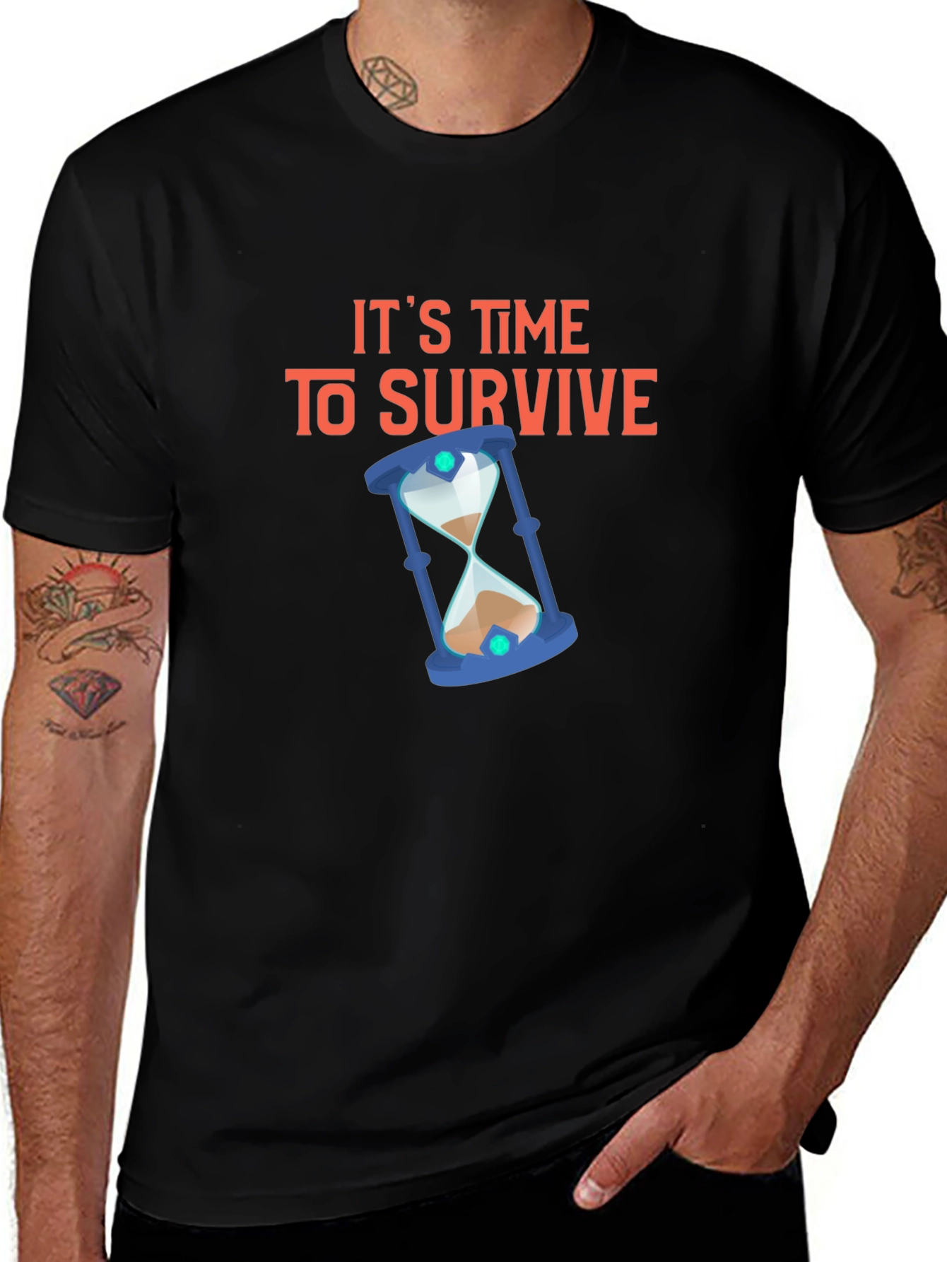 Its Time To Survive - Graphic T-Shirt