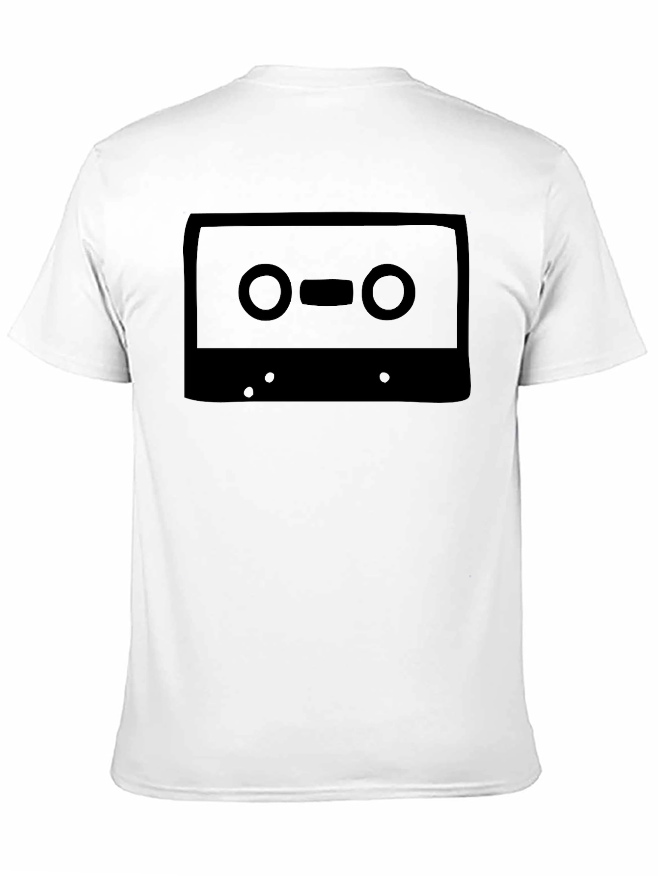 Retro Cassette Tape Graphic T-Shirt - Classic Style