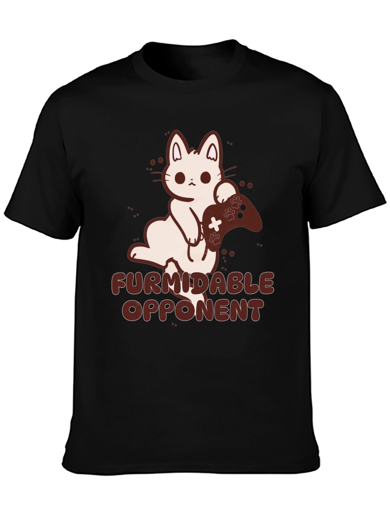Furmidaable Opponent Gamer Cat T-Shirt
