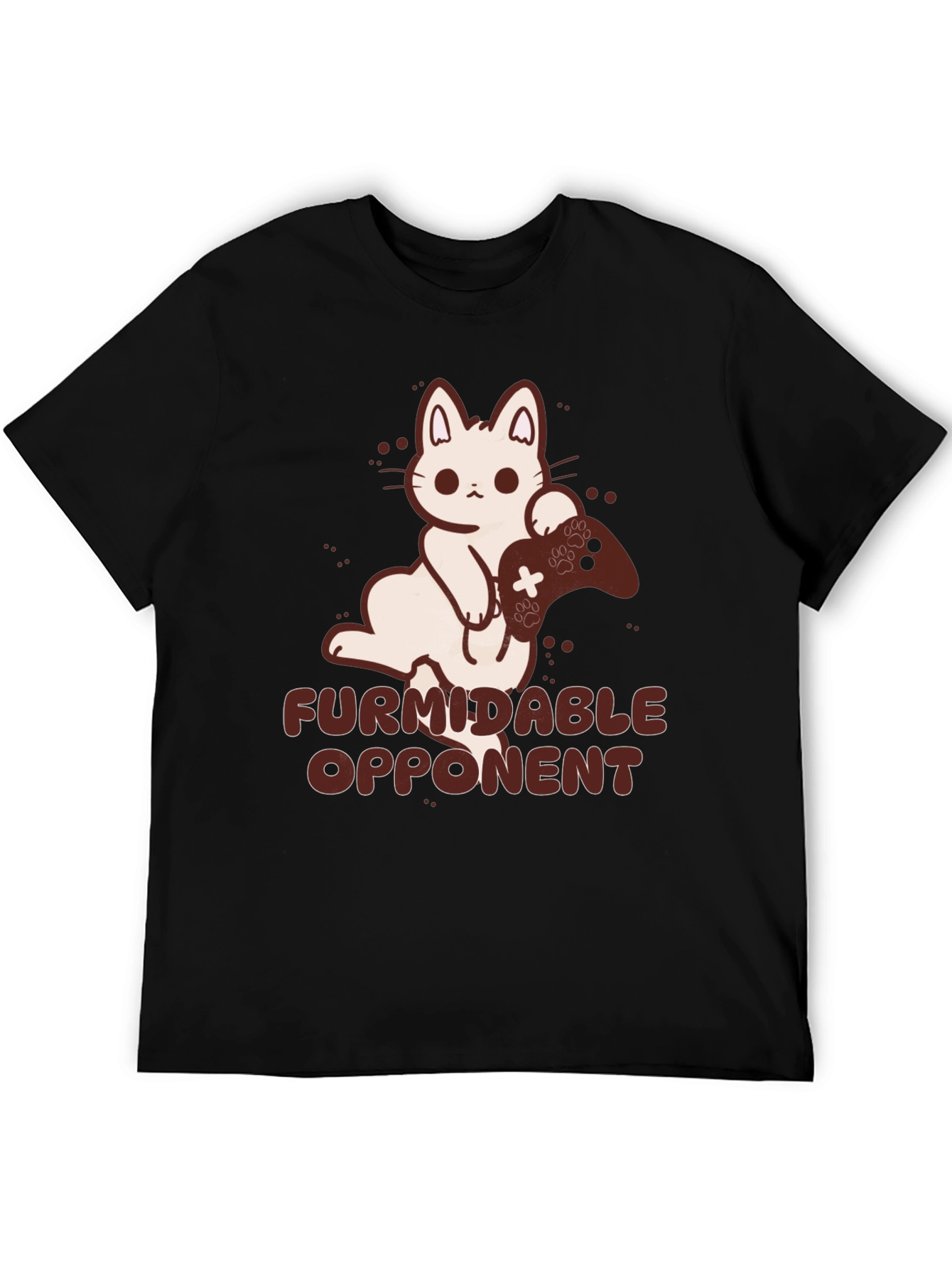 Furmidaable Opponent Gamer Cat T-Shirt