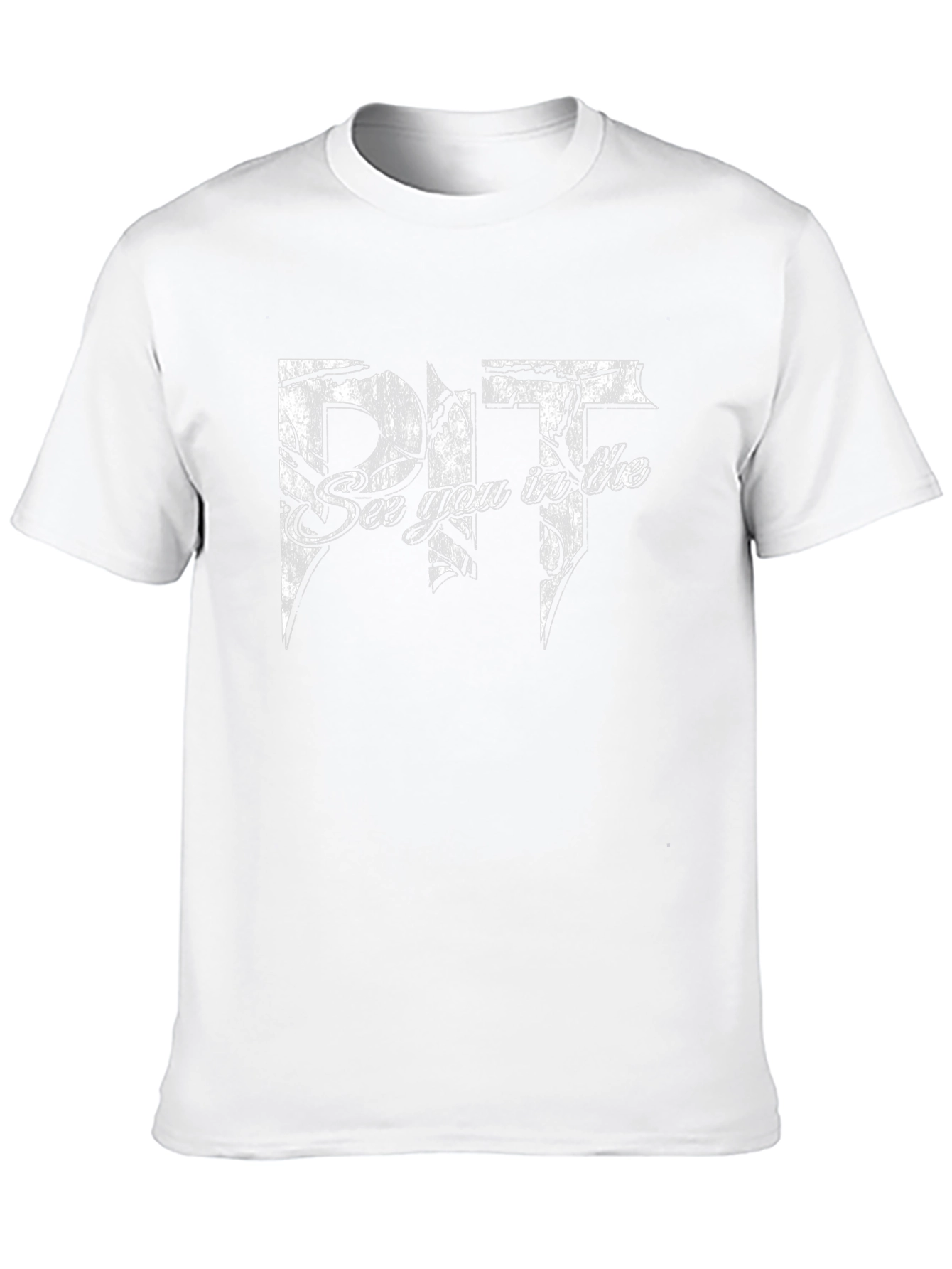 See You in the Pit Black Graphic Tee