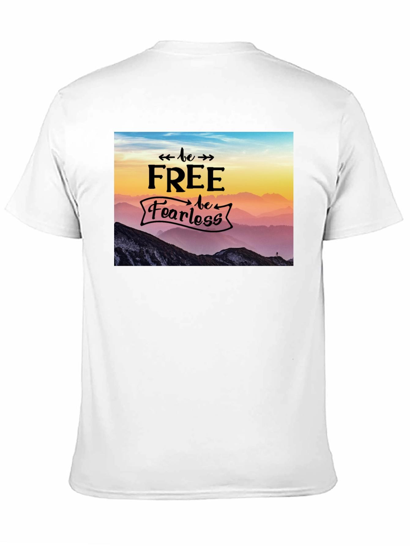 Be Free Be Fearless Graphic Tee
