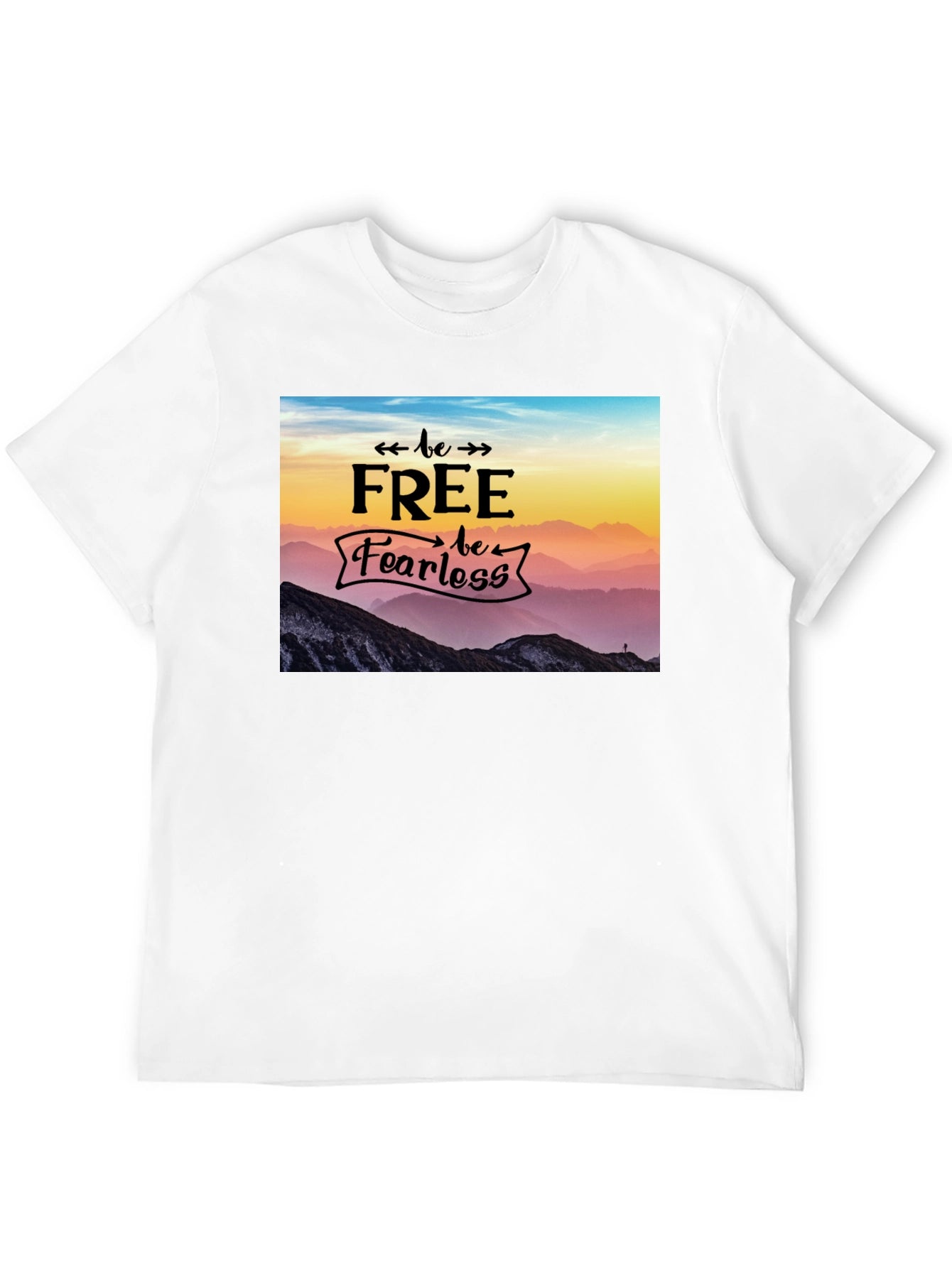 Be Free Be Fearless Graphic Tee