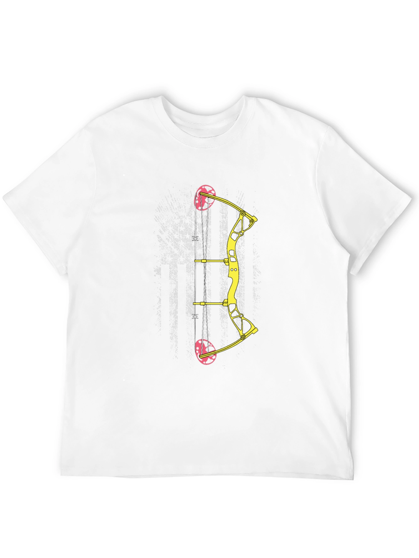 Archery Bow Graphic Tee - Black
