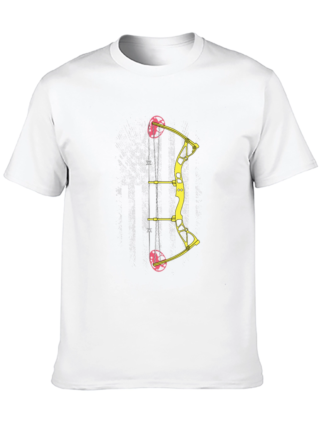 Archery Bow Graphic Tee - Black