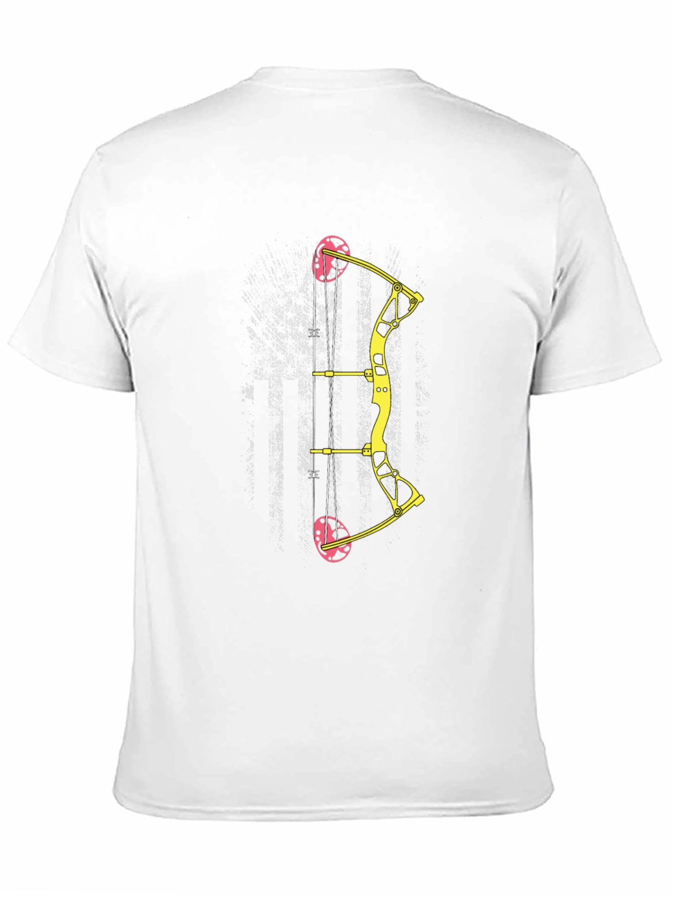 Archery Bow Graphic Tee - Black