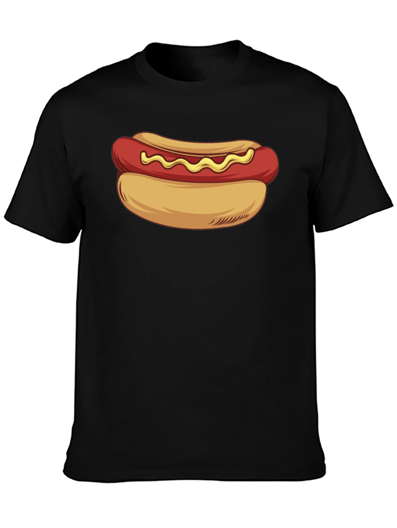 Hot Dog Graphic T-Shirt - Unisex Casual Tee