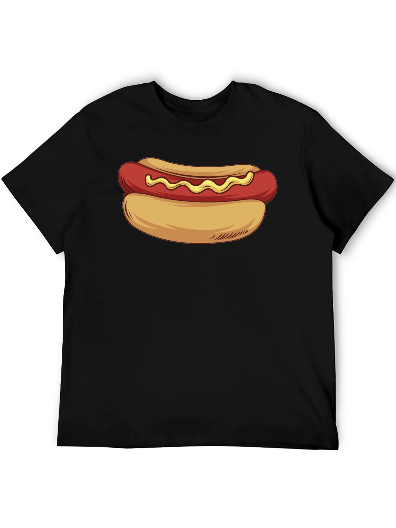 Hot Dog Graphic T-Shirt - Unisex Casual Tee