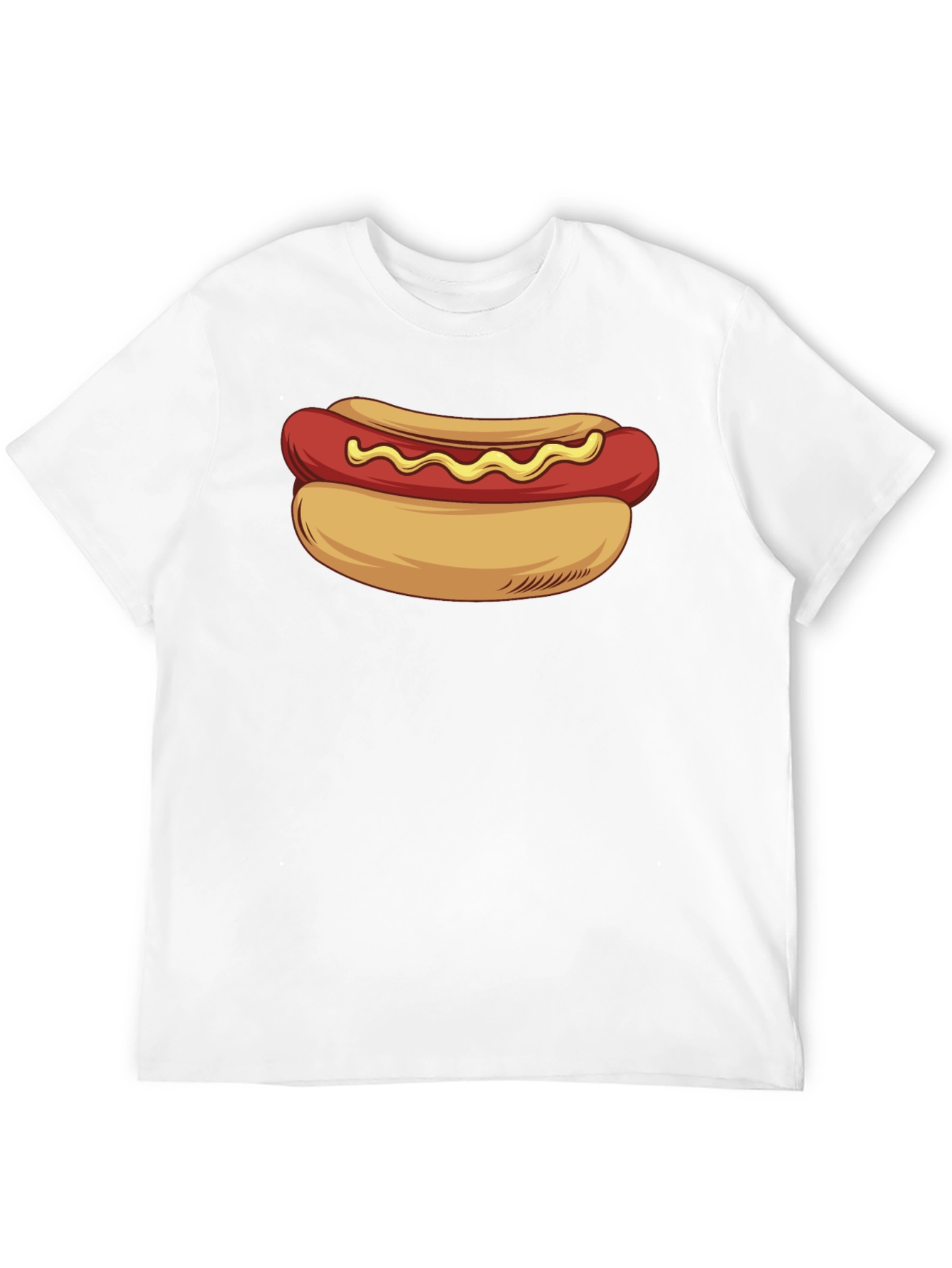 Hot Dog Graphic T-Shirt - Unisex Casual Tee