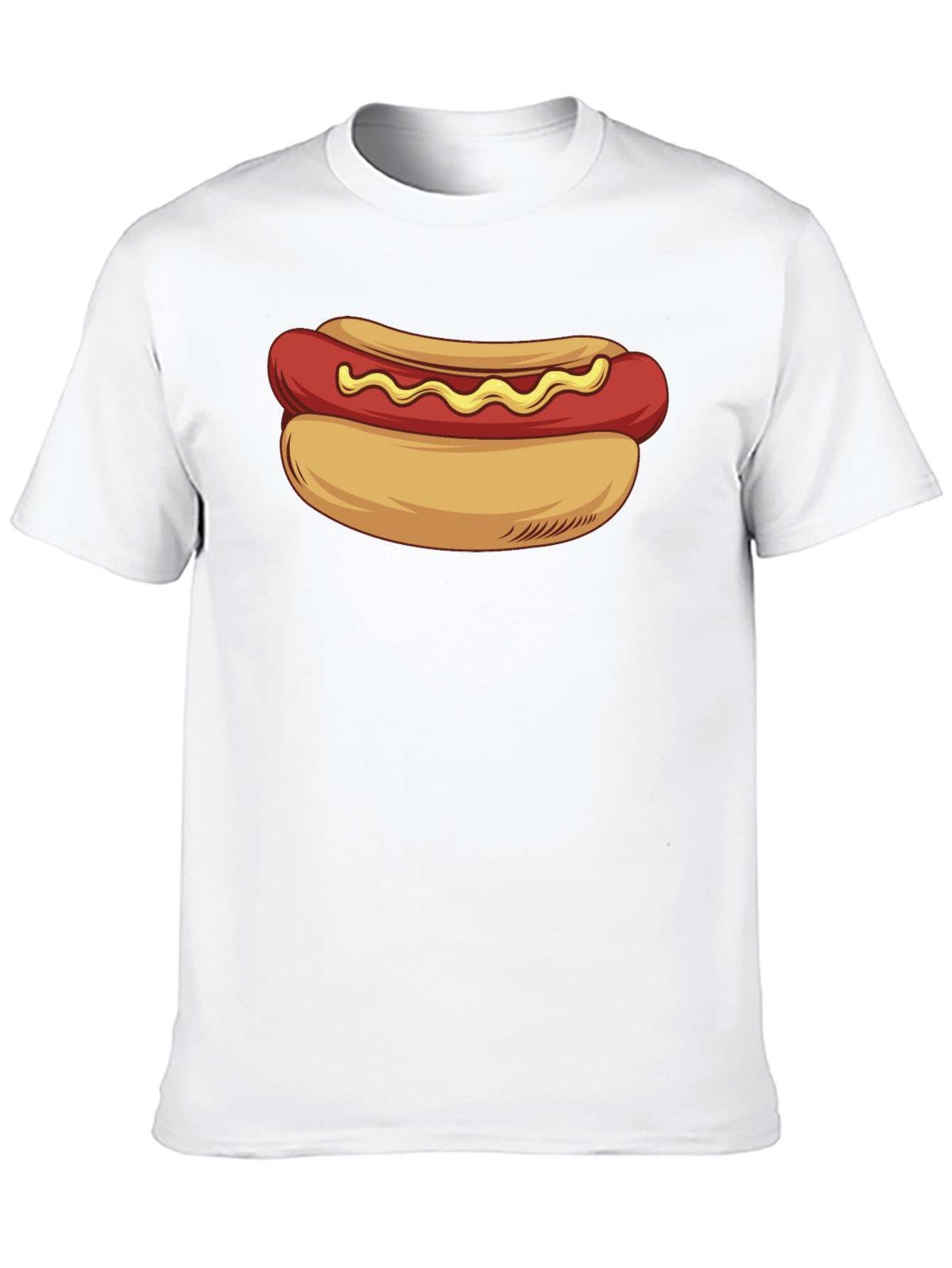 Hot Dog Graphic T-Shirt - Unisex Casual Tee