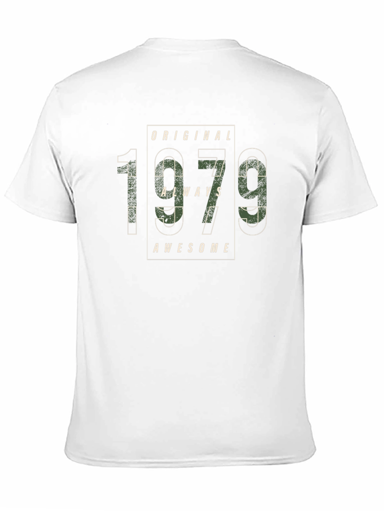 Original 1979 Always Awesome Black T-Shirt