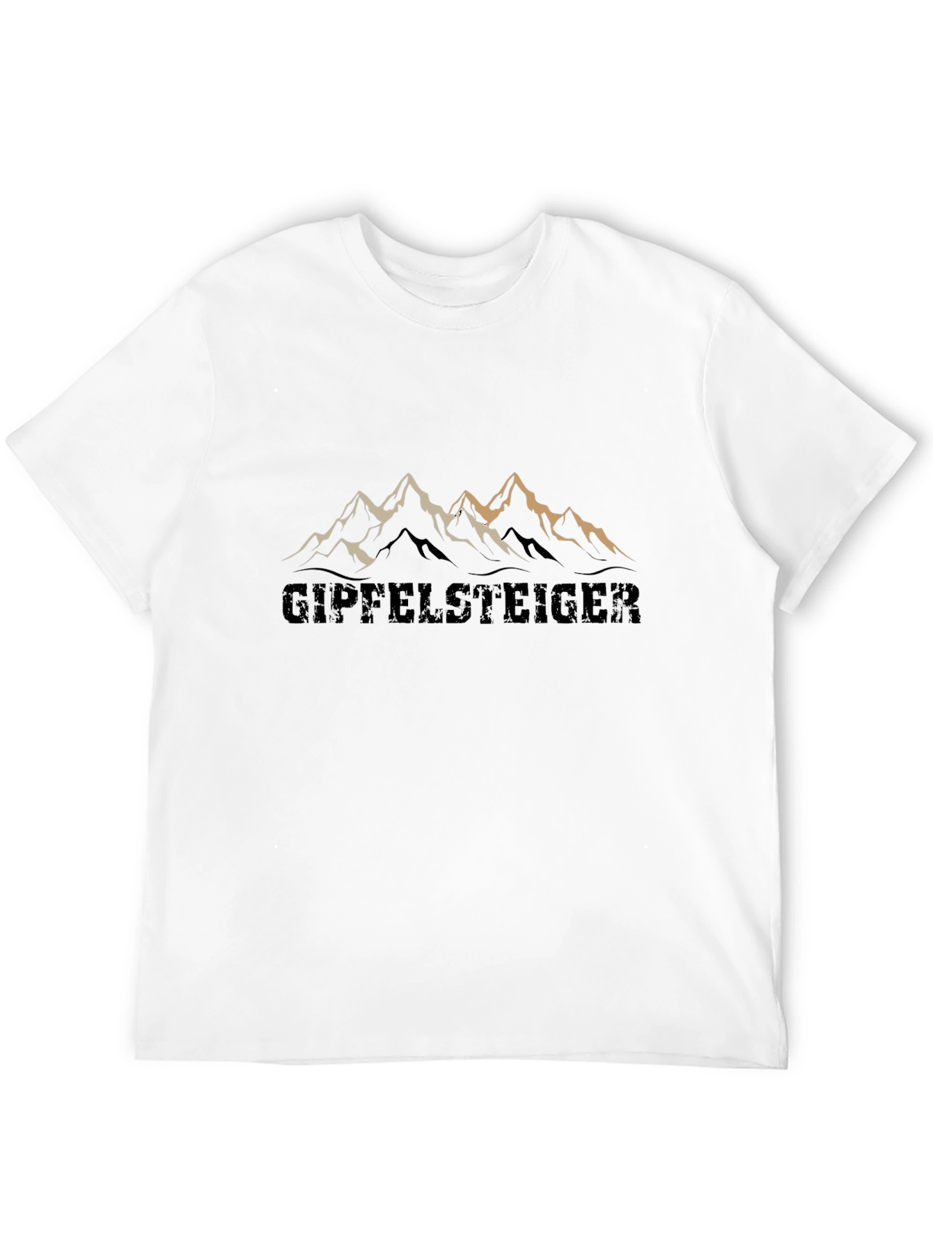 Gipfelsteiger Mountain Graphic Tee - Black