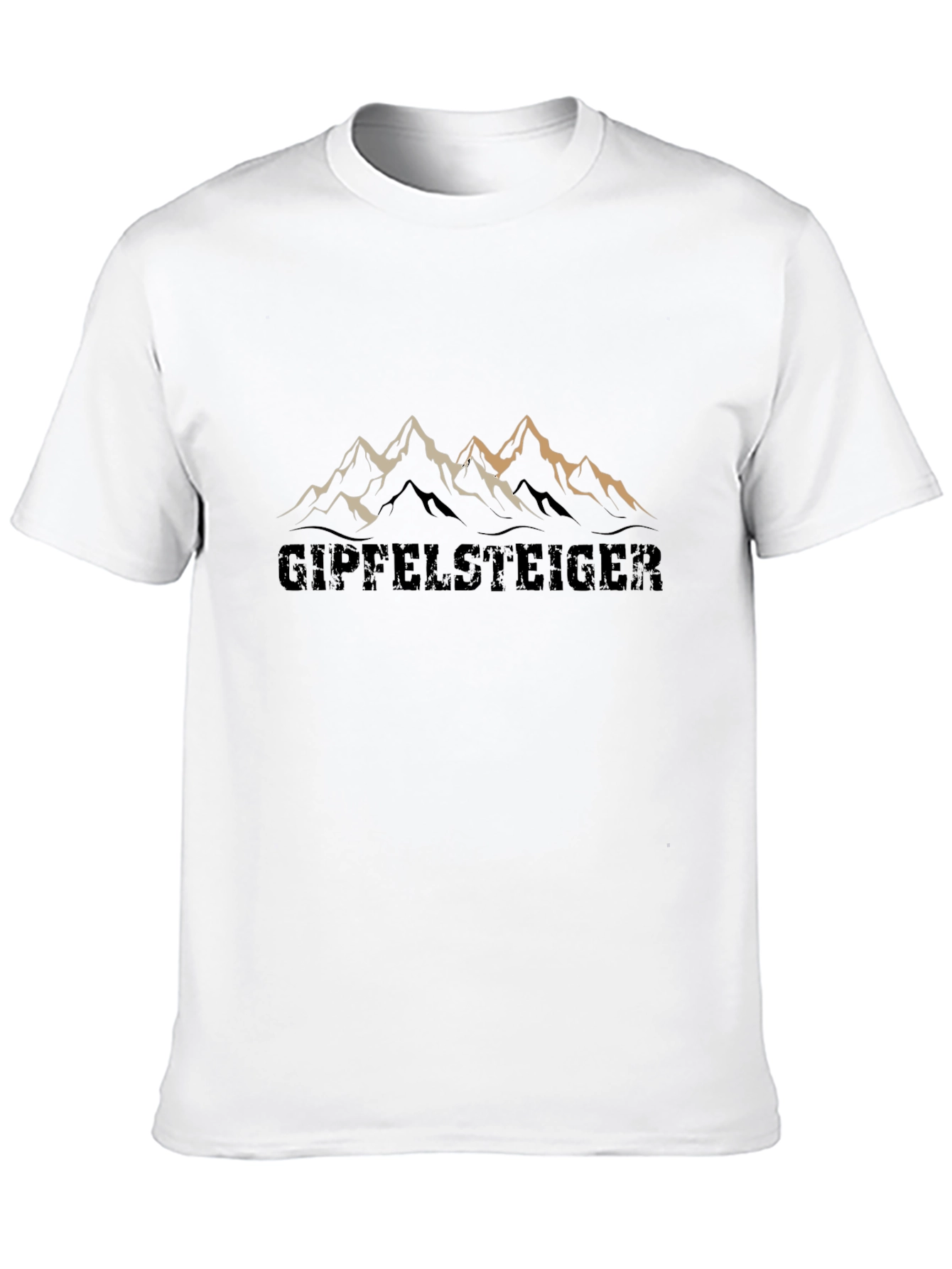 Gipfelsteiger Mountain Graphic Tee - Black