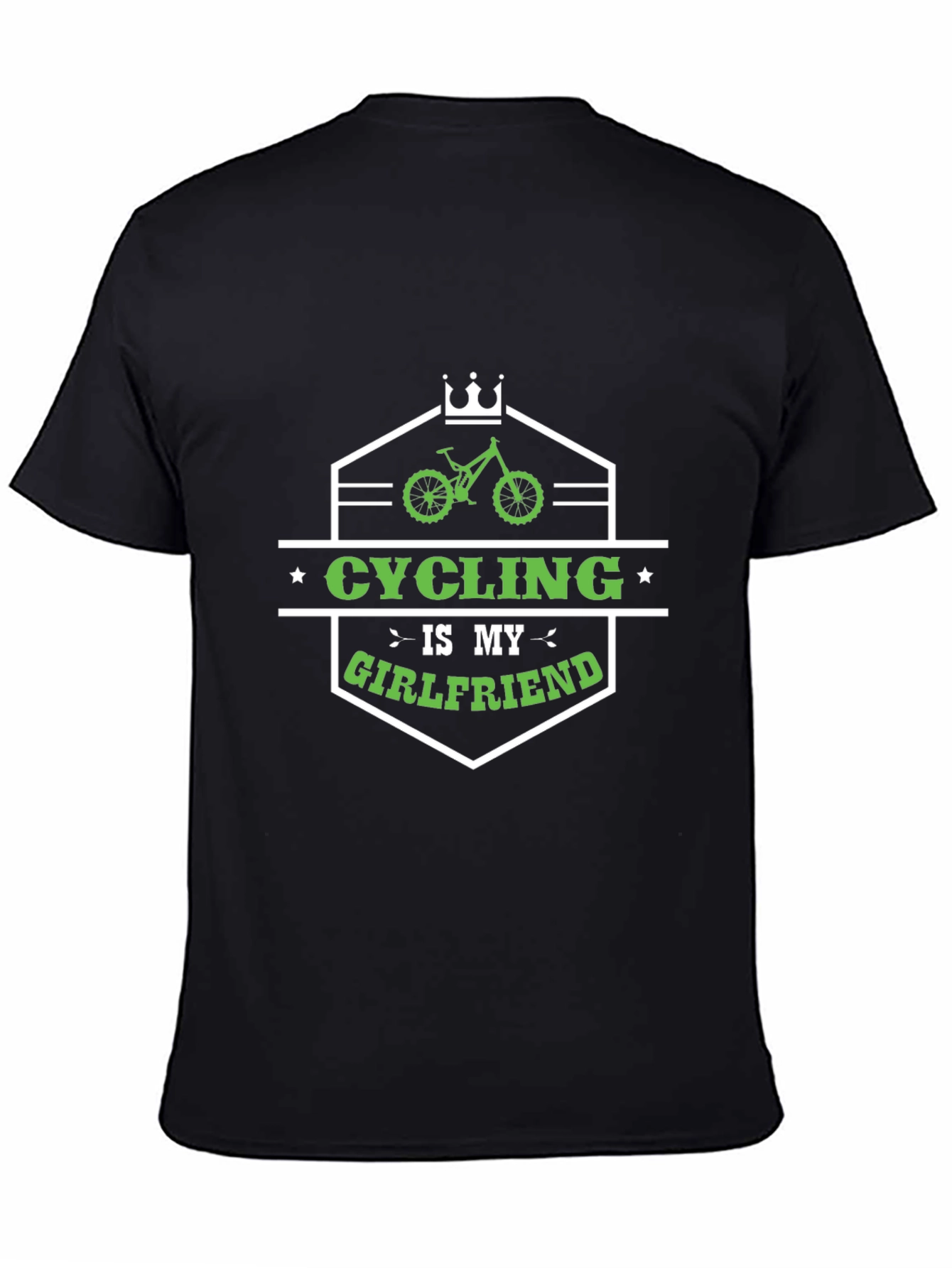 Cycling is My Girlfriend T-Shirt - Funny Biker Tee