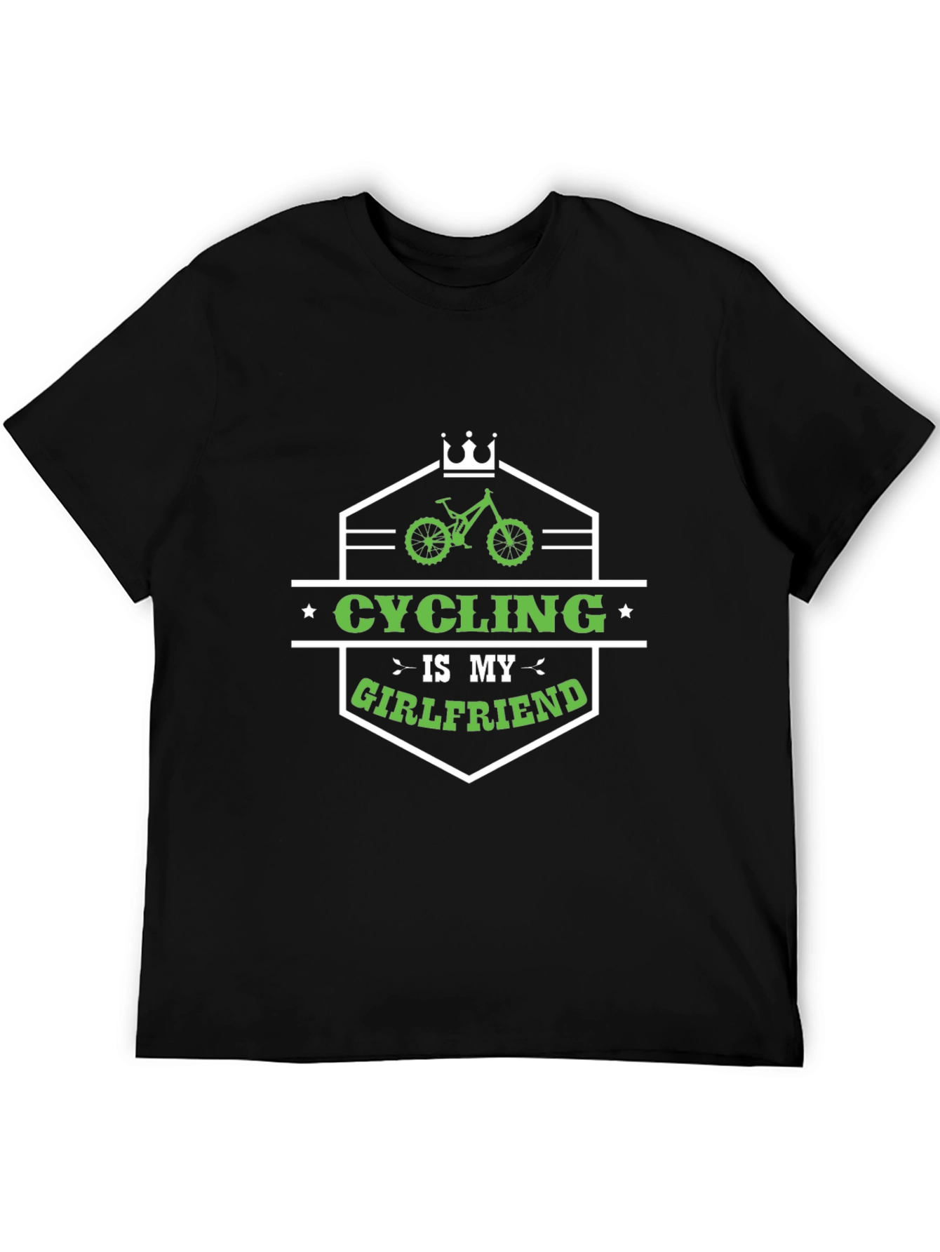 Cycling is My Girlfriend T-Shirt - Funny Biker Tee