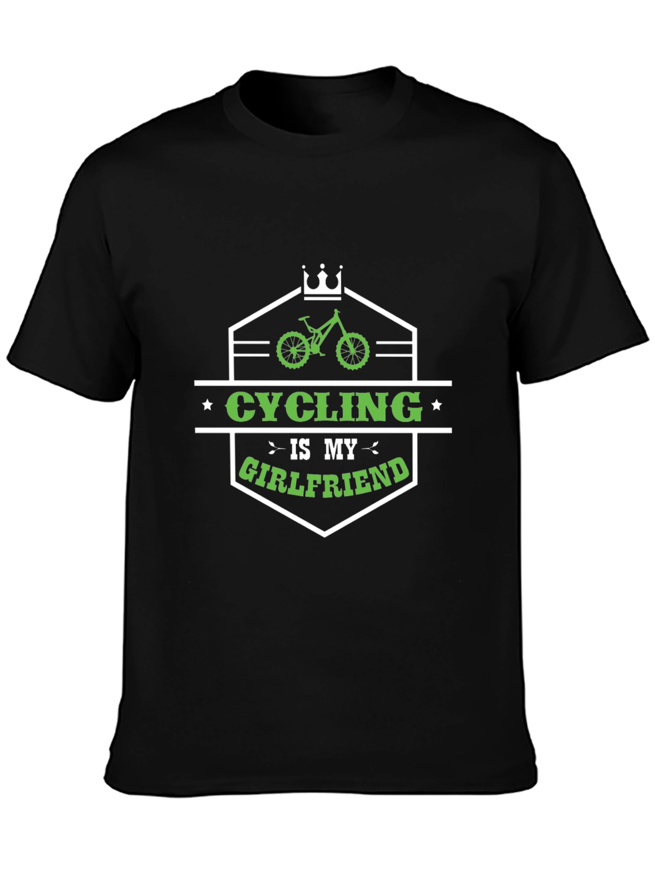 Cycling is My Girlfriend T-Shirt - Funny Biker Tee