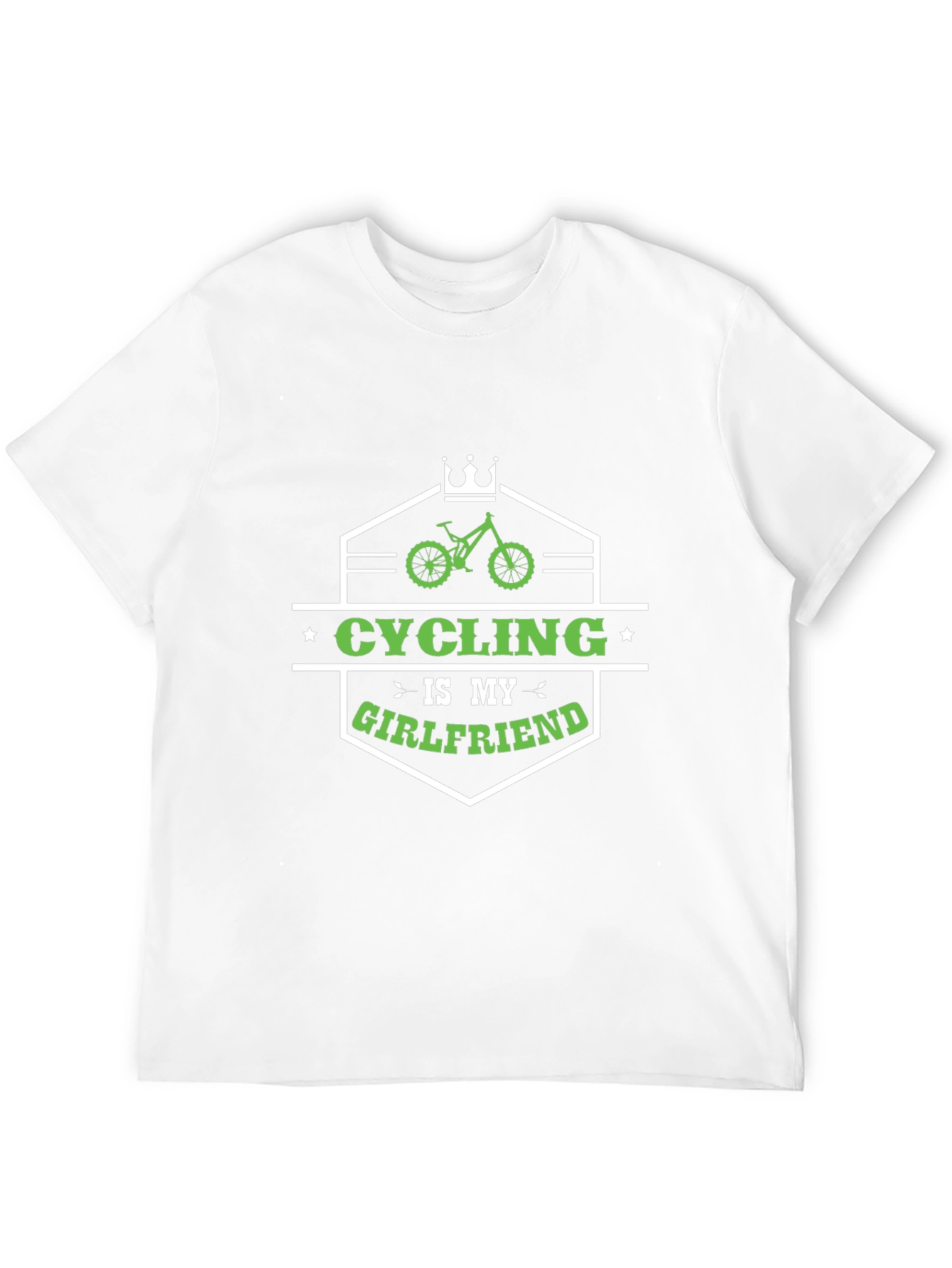 Cycling is My Girlfriend T-Shirt - Funny Biker Tee