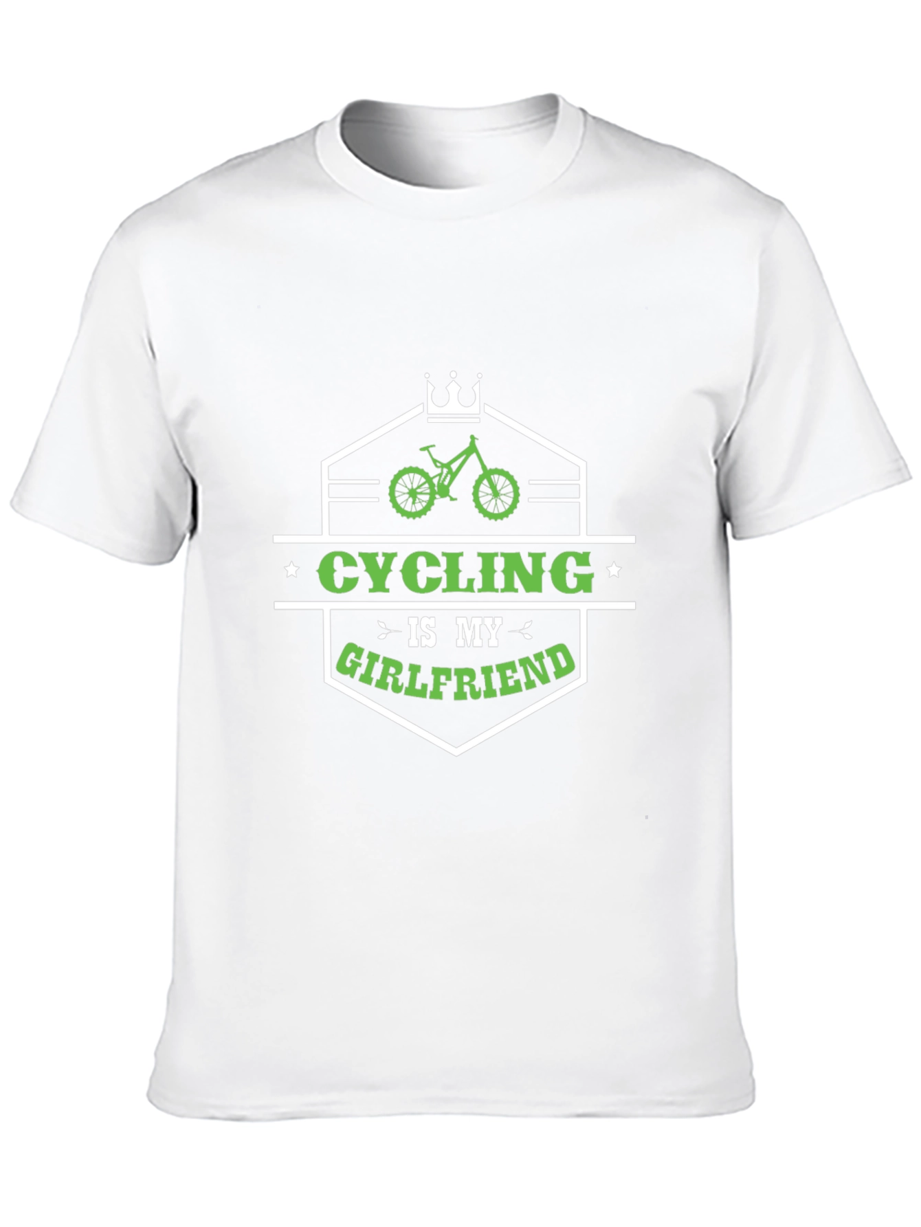 Cycling is My Girlfriend T-Shirt - Funny Biker Tee