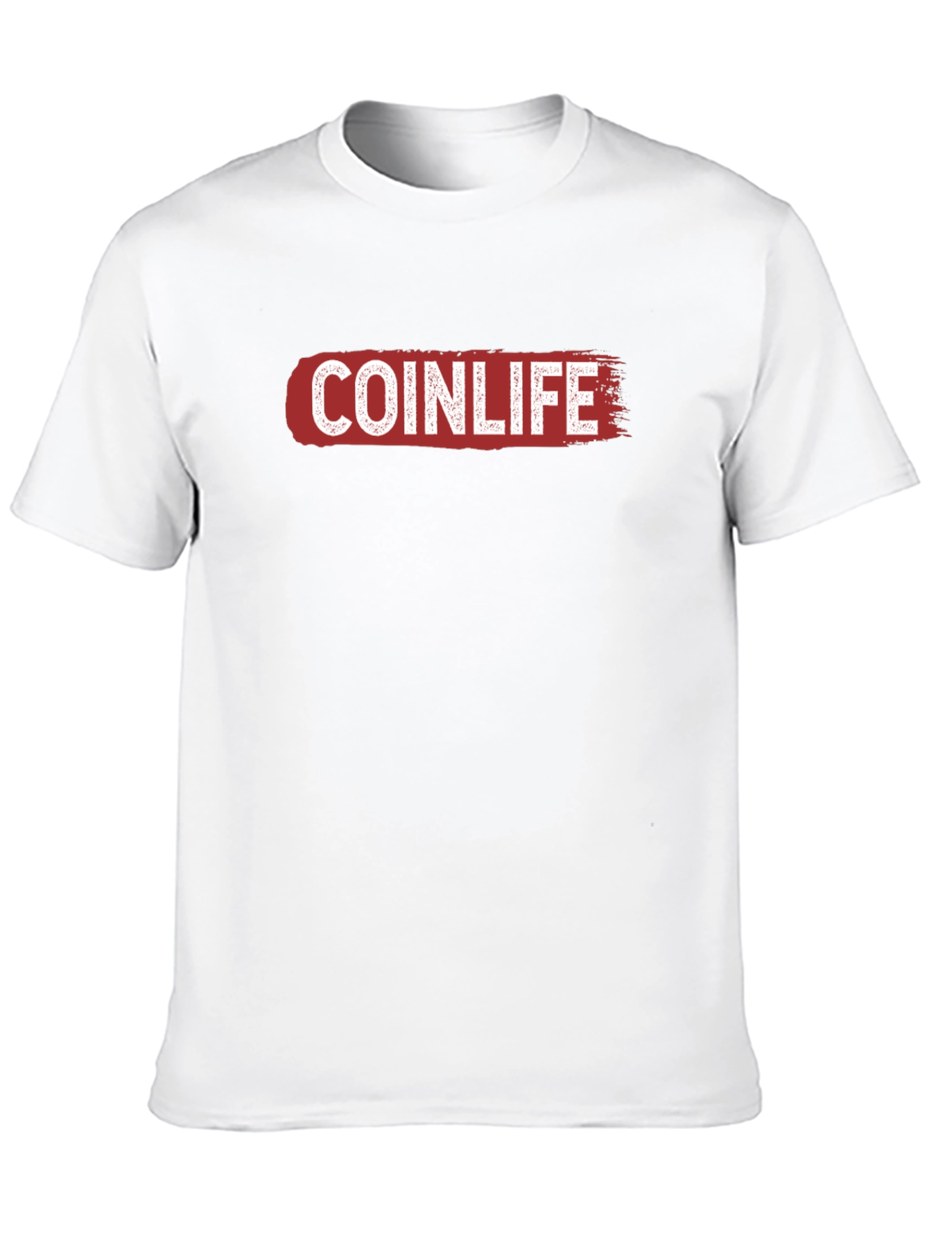 Coinlife Graphic T-Shirt - Black Crew Neck