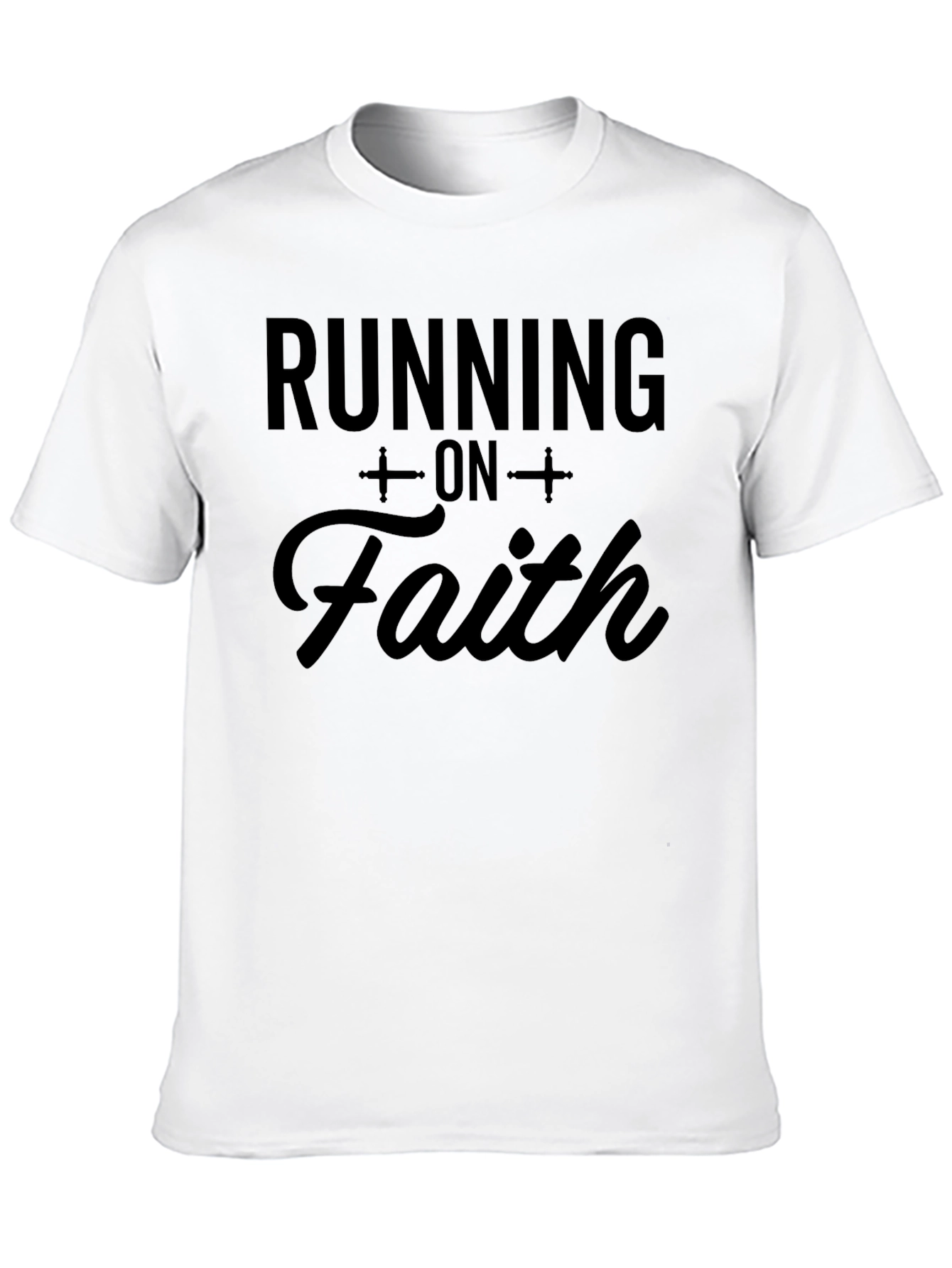 Running on Faith Graphic T-Shirt