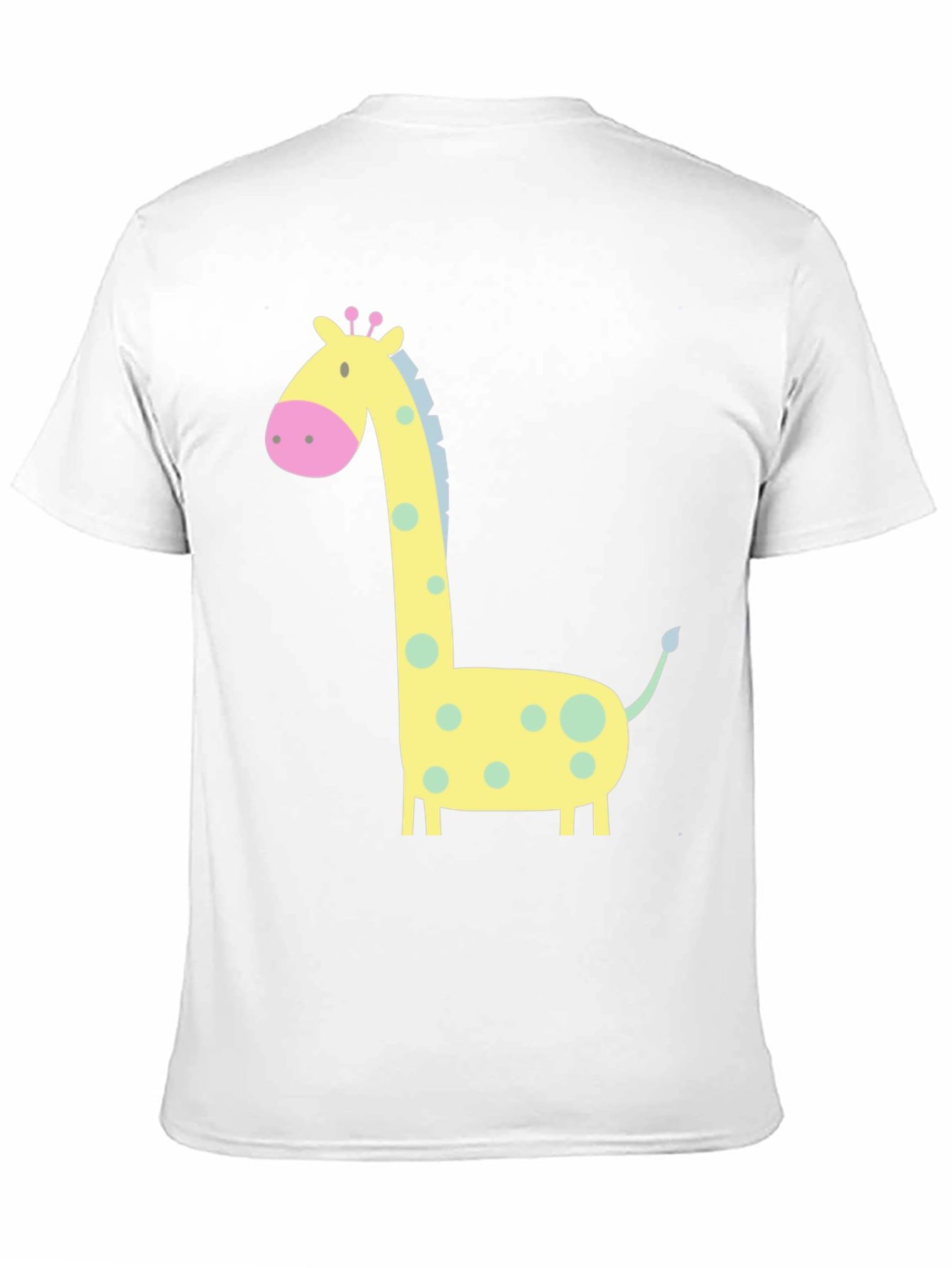 Giraffe Graphic Tee - Cute Cartoon Design