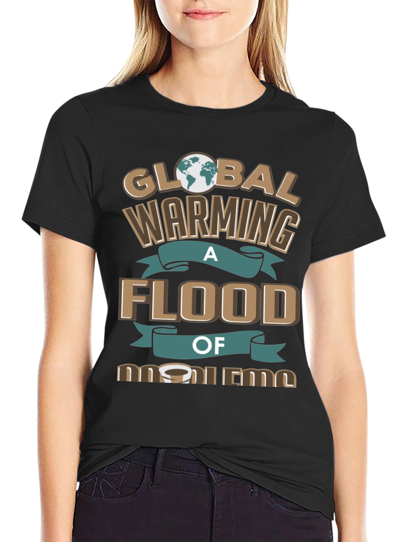 Global Warming T-Shirt: Flood of Problems