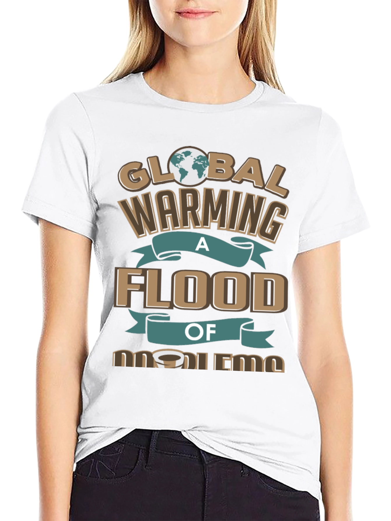 Global Warming T-Shirt: Flood of Problems
