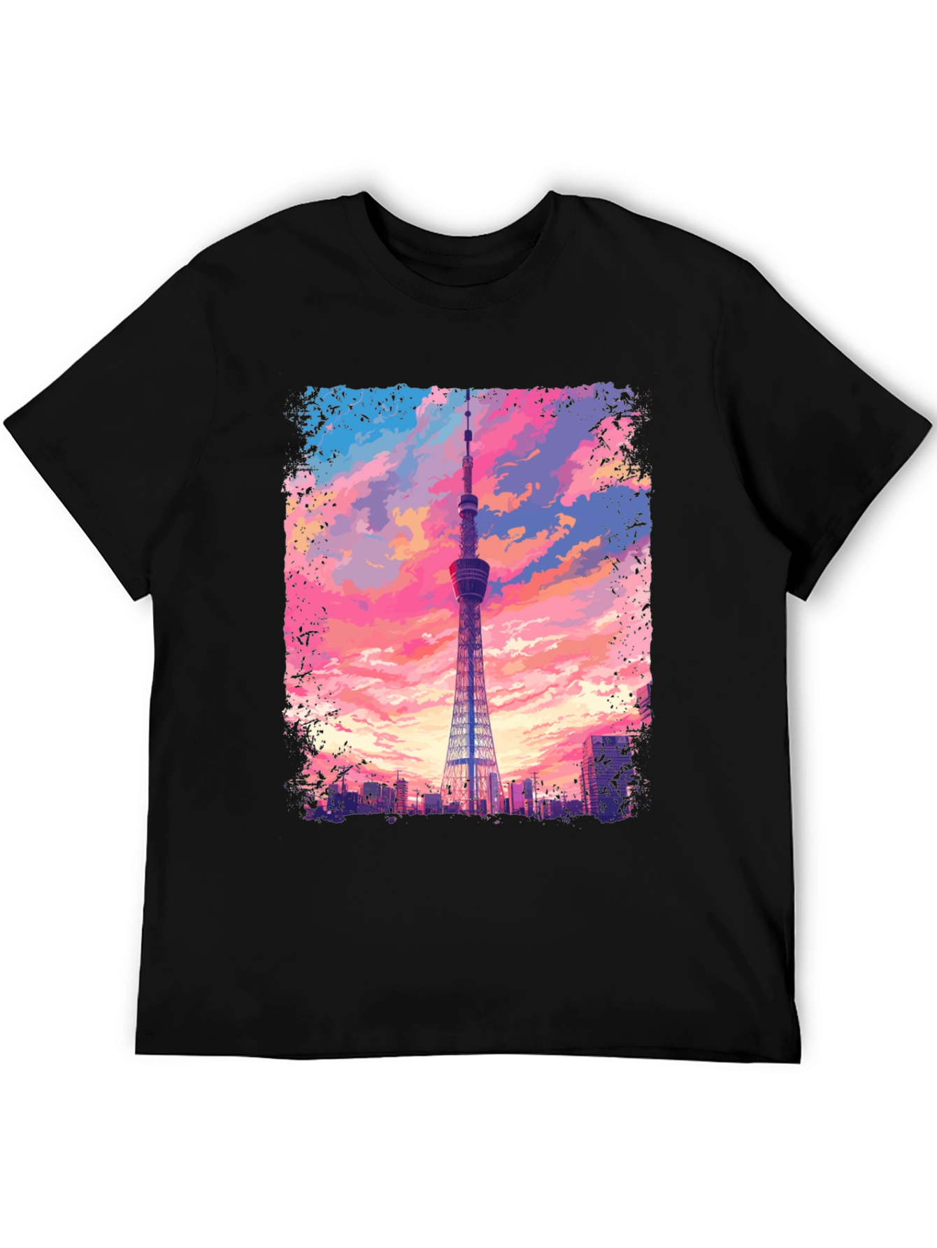 Tokyo Tower Graphic Tee - Skyline T-Shirt