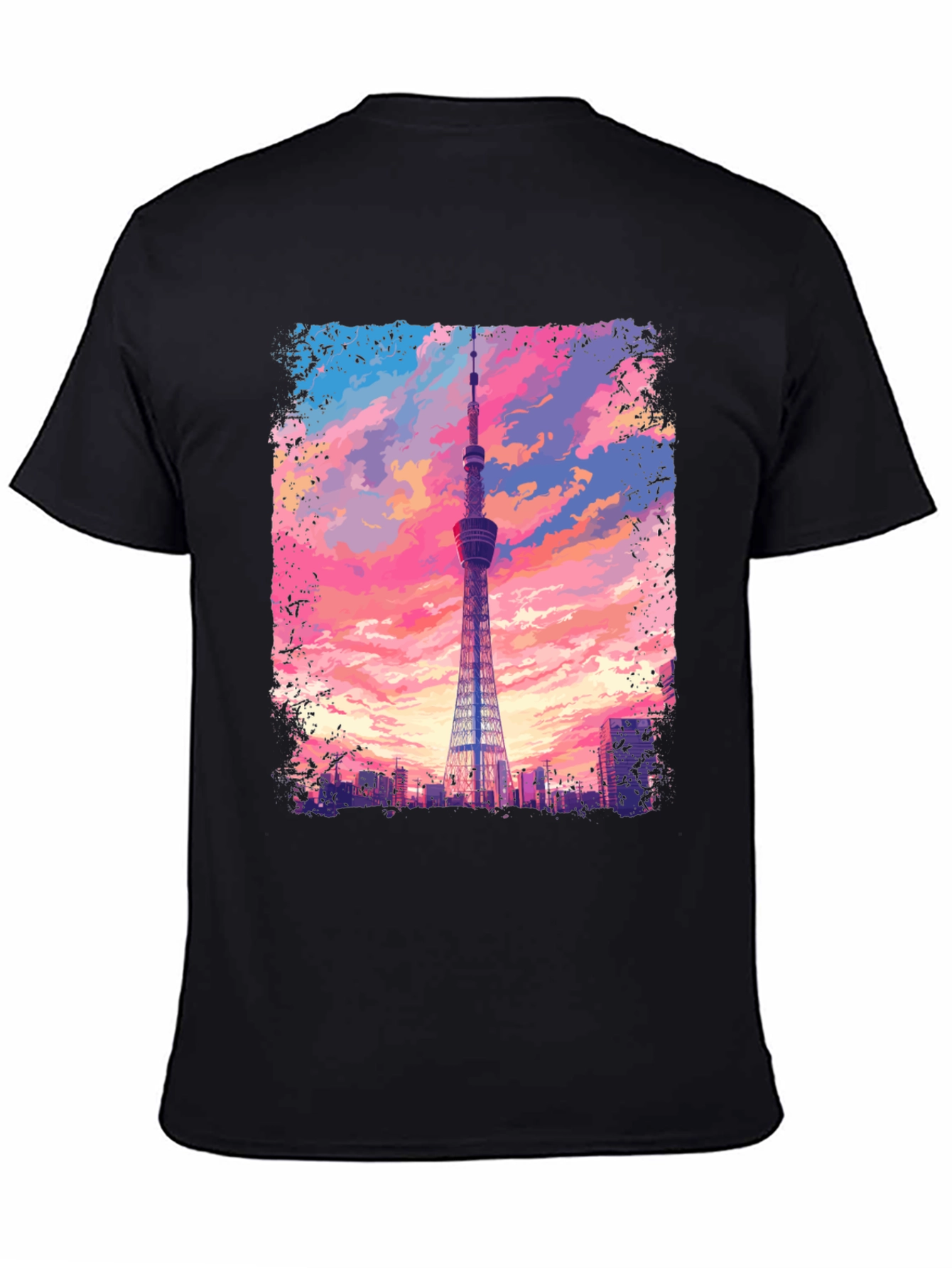 Tokyo Tower Graphic Tee - Skyline T-Shirt