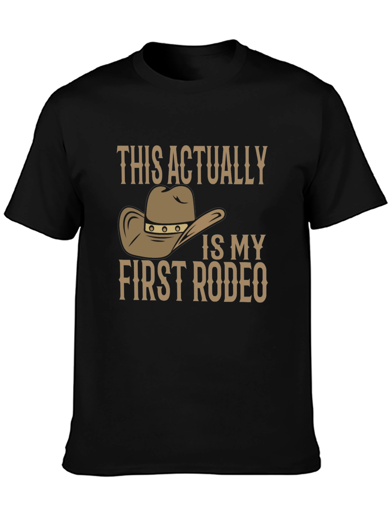 First Rodeo Cowboy Graphic T-Shirt