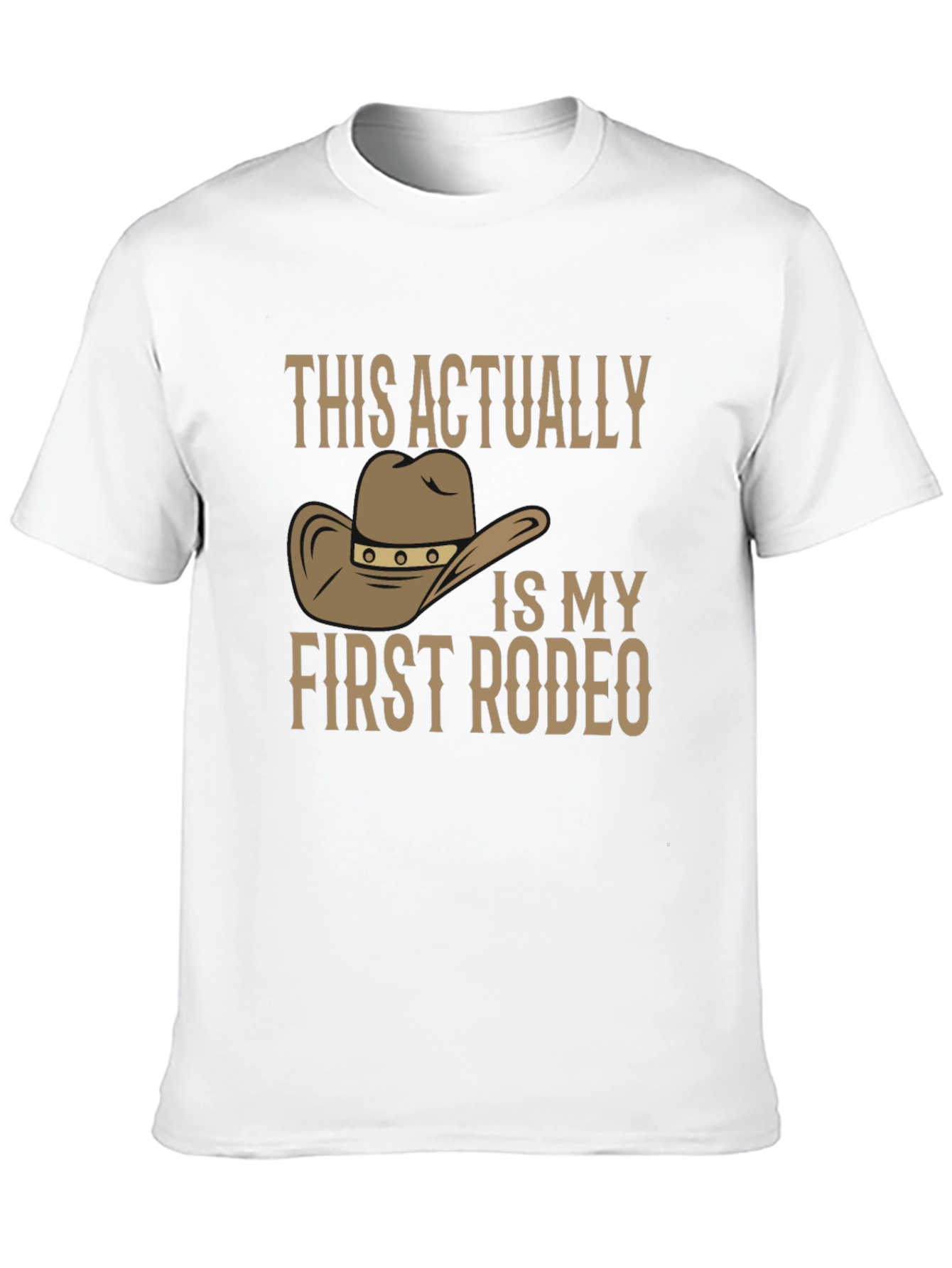 First Rodeo Cowboy Graphic T-Shirt