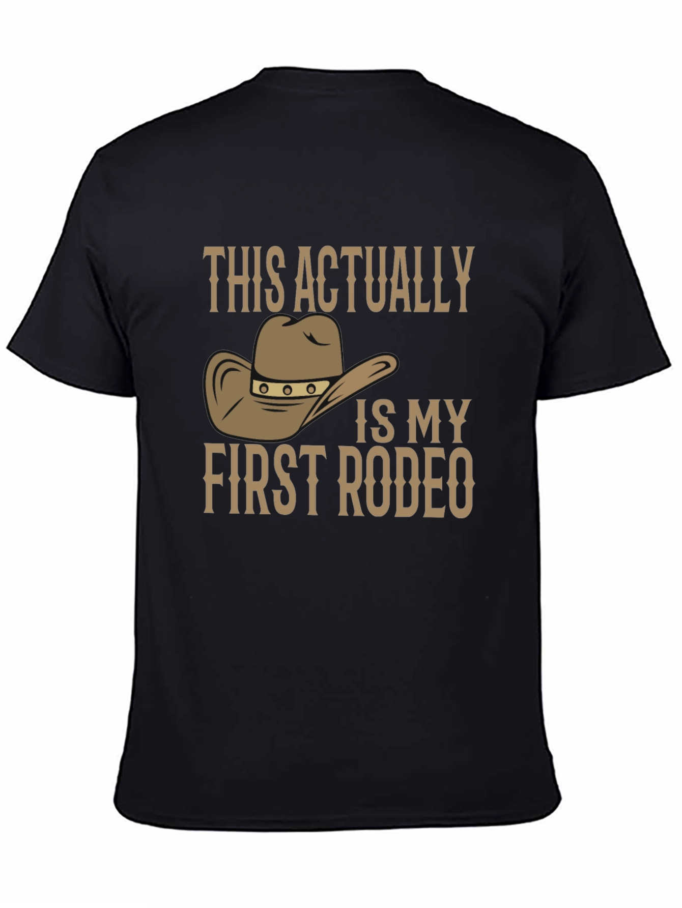 First Rodeo Cowboy Graphic T-Shirt