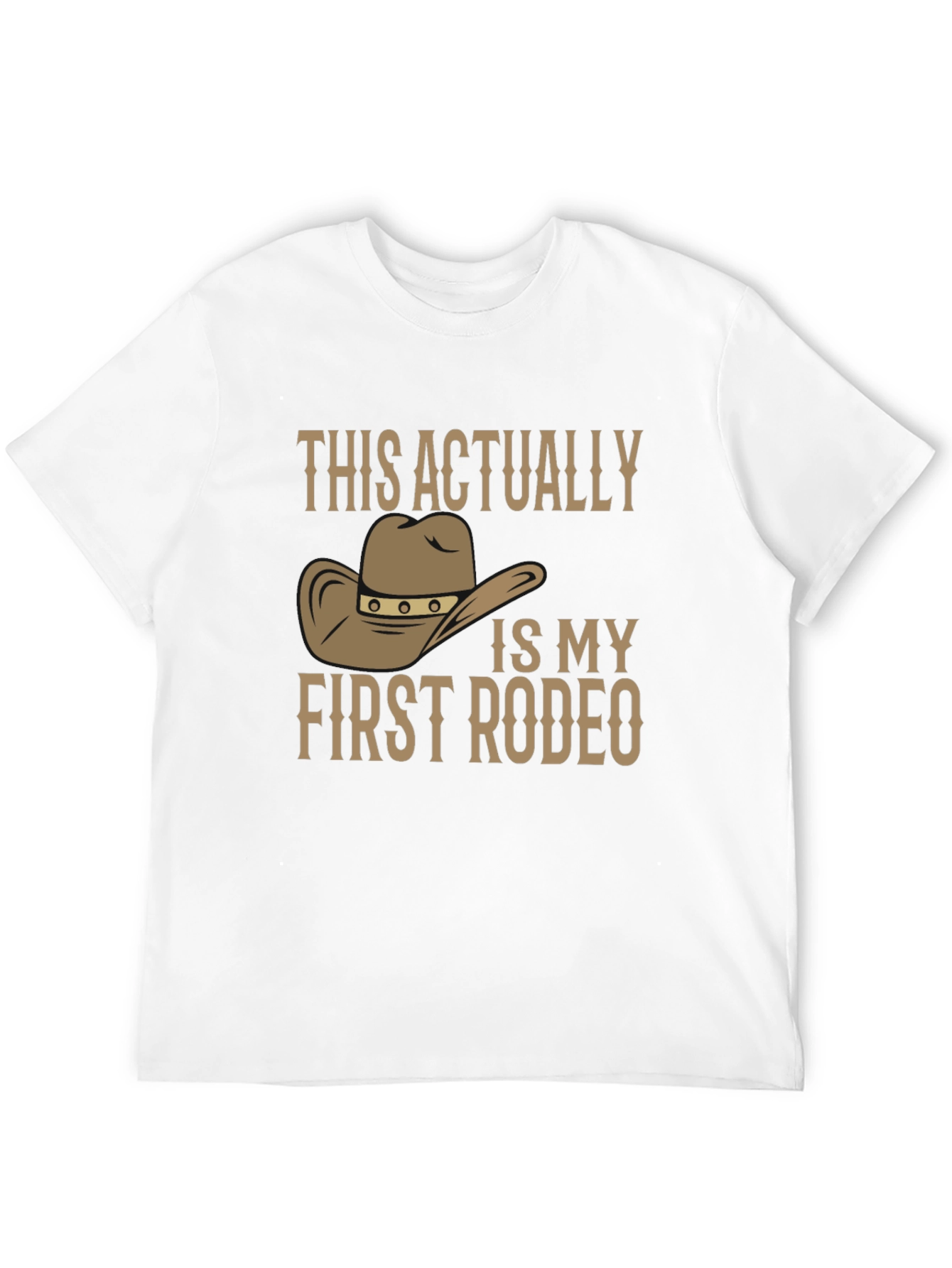 First Rodeo Cowboy Graphic T-Shirt