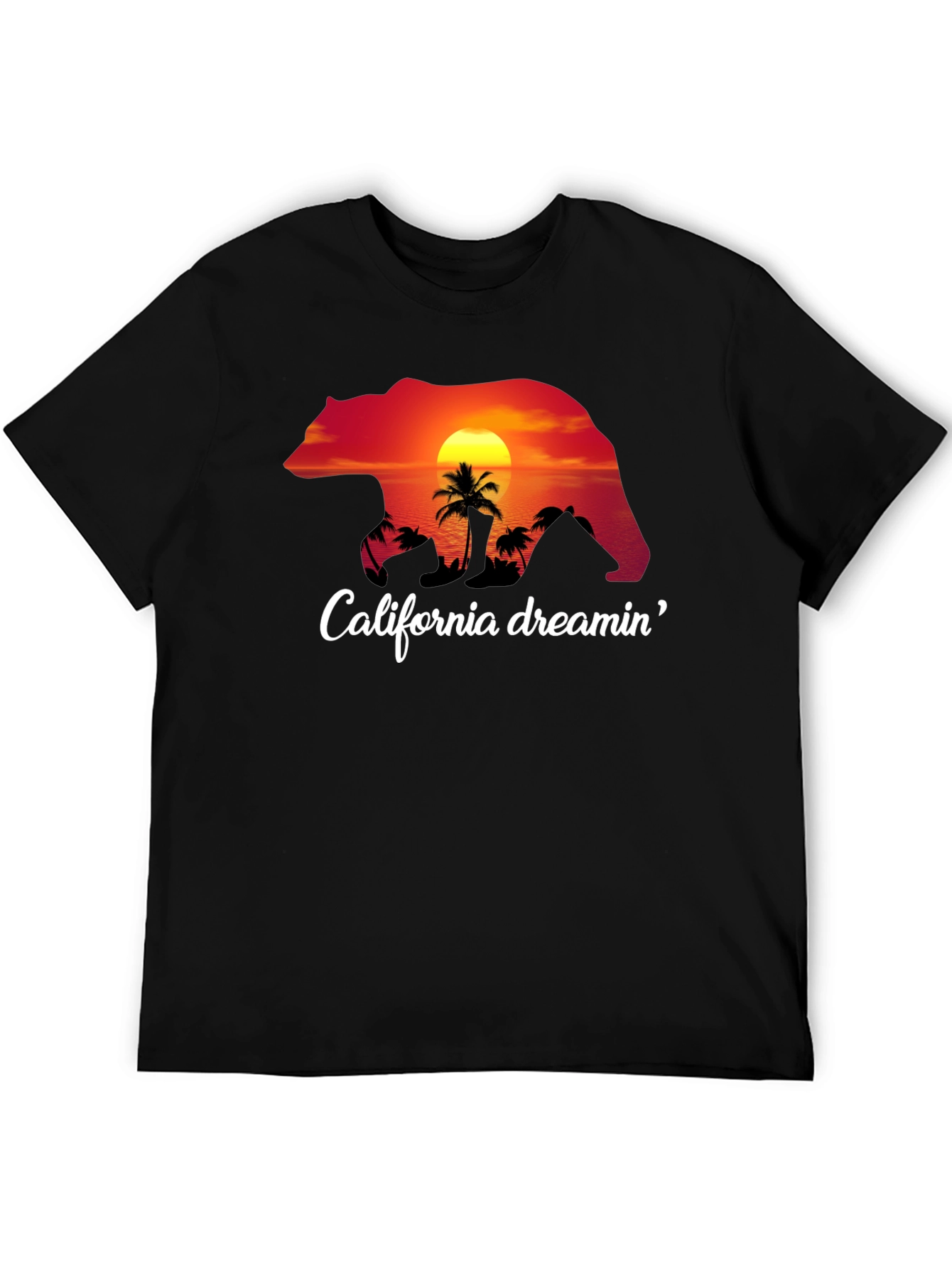 California Dreamin Bear Graphic Tee
