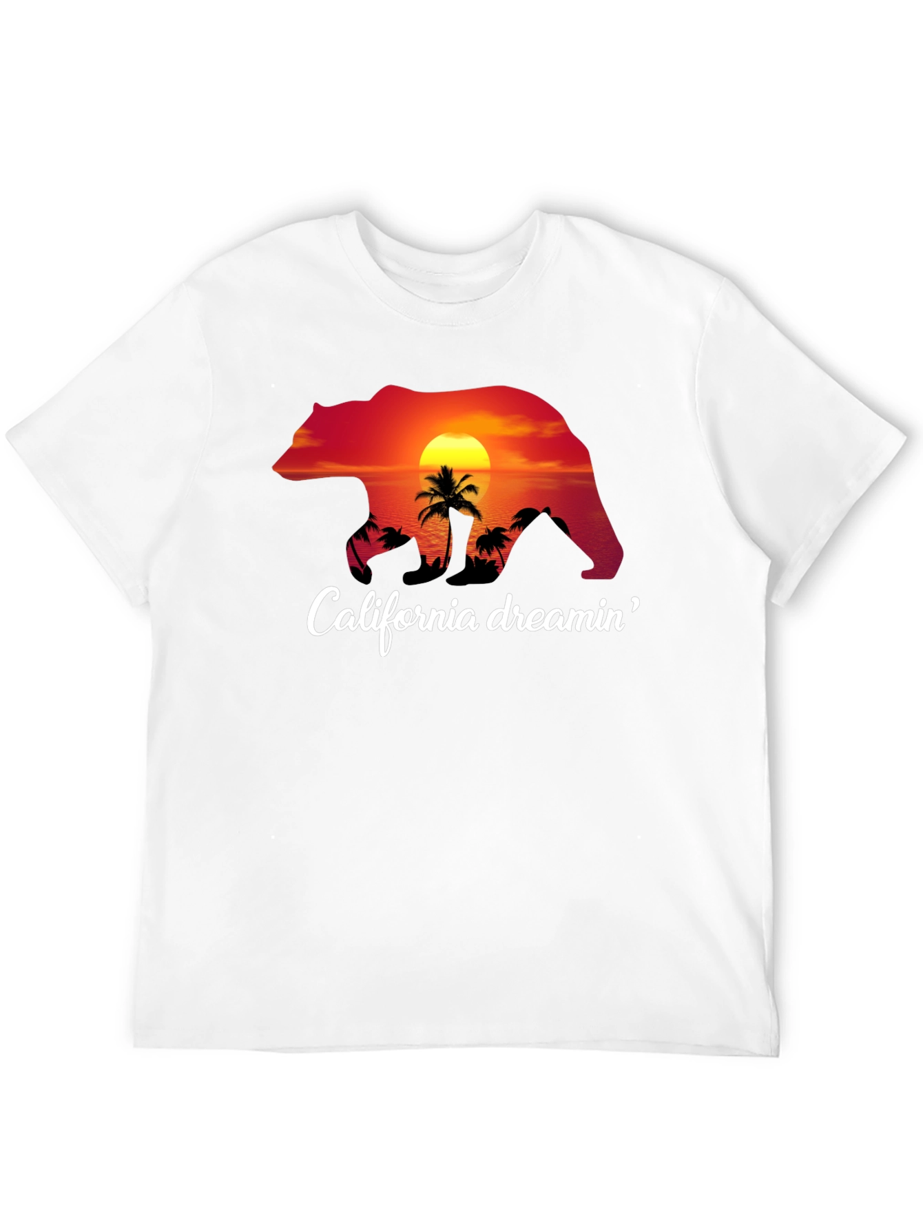 California Dreamin Bear Graphic Tee