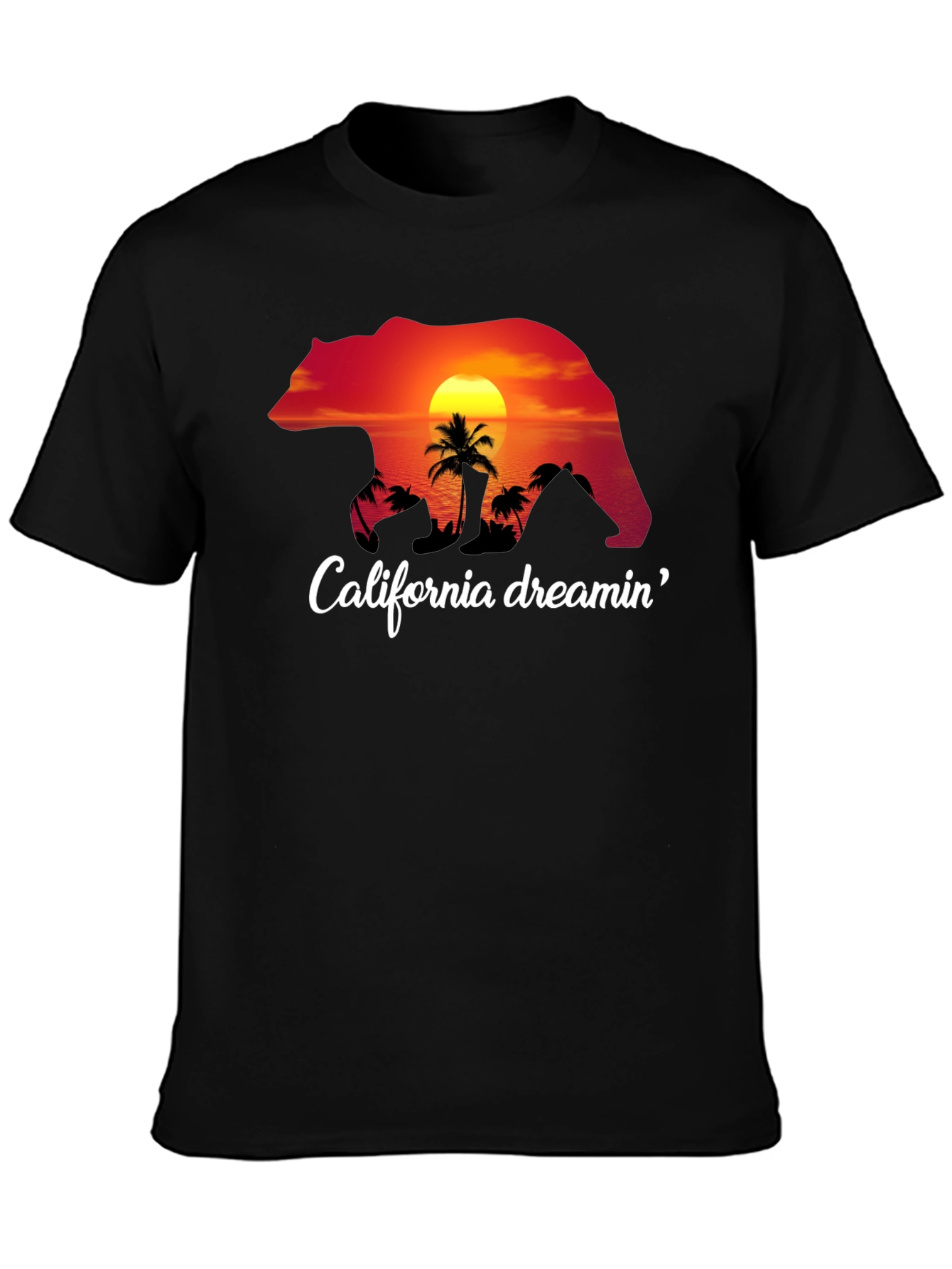 California Dreamin Bear Graphic Tee