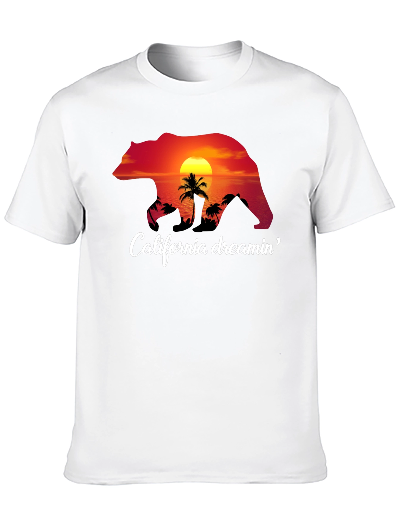 California Dreamin Bear Graphic Tee
