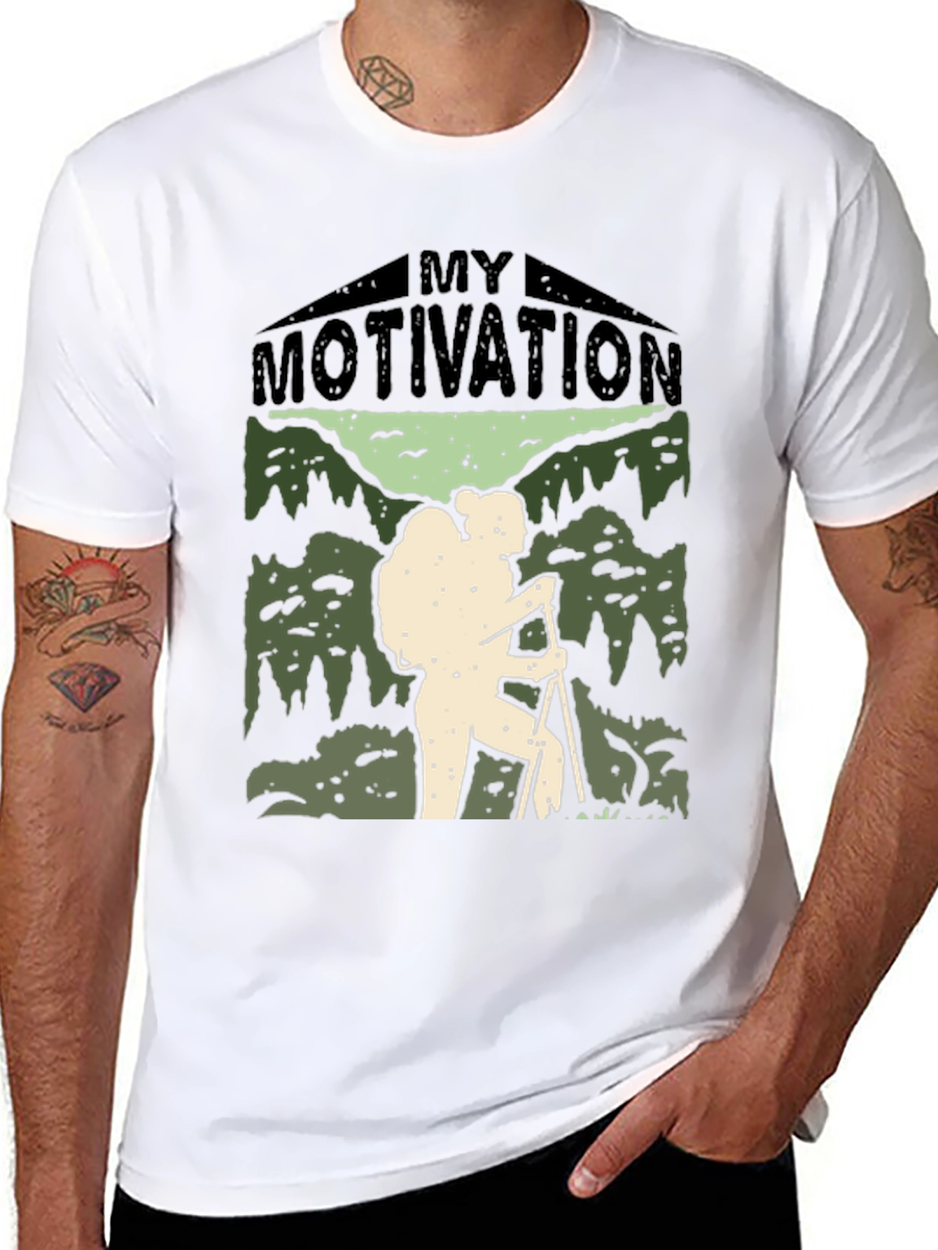 Motivation Hiking T-Shirt