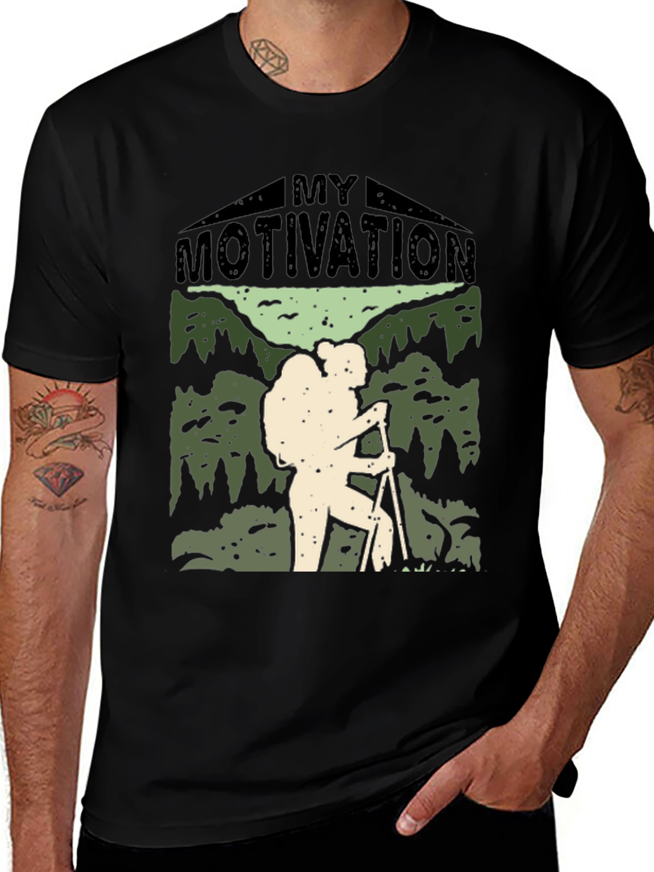 Motivation Hiking T-Shirt