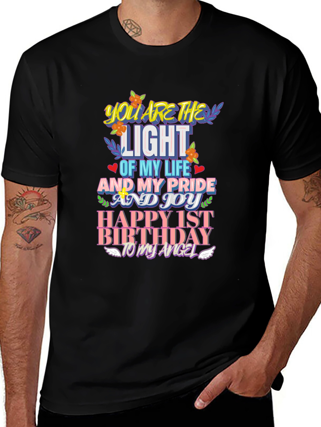 You Are The Light 1st Birthday Graphic Tee