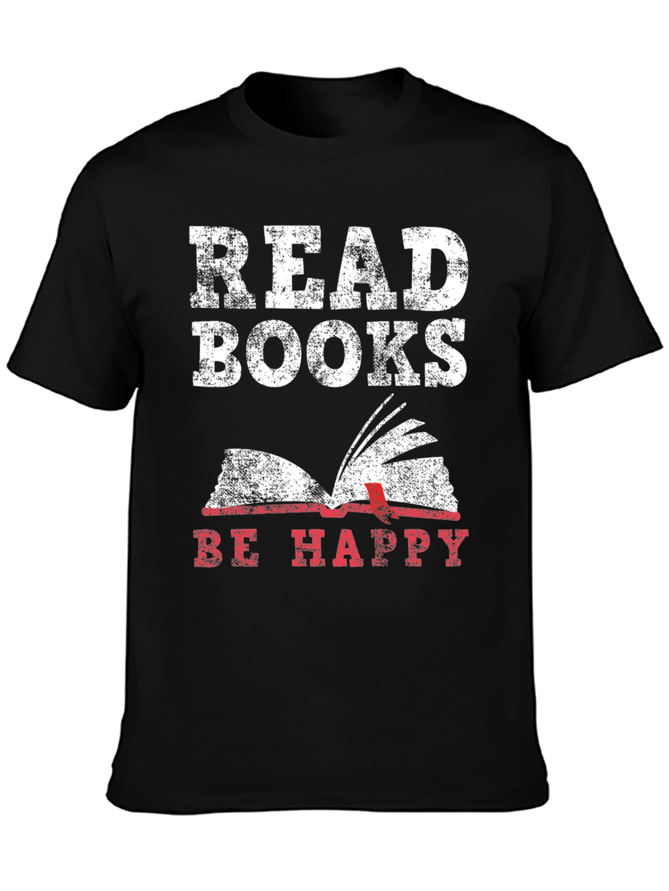 Read Books Be Happy Graphic Tee