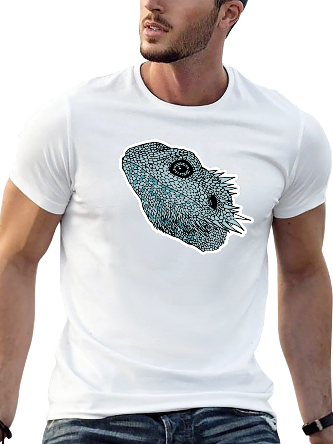 Bearded Dragon Tee - Cool Reptile Graphic Shirt