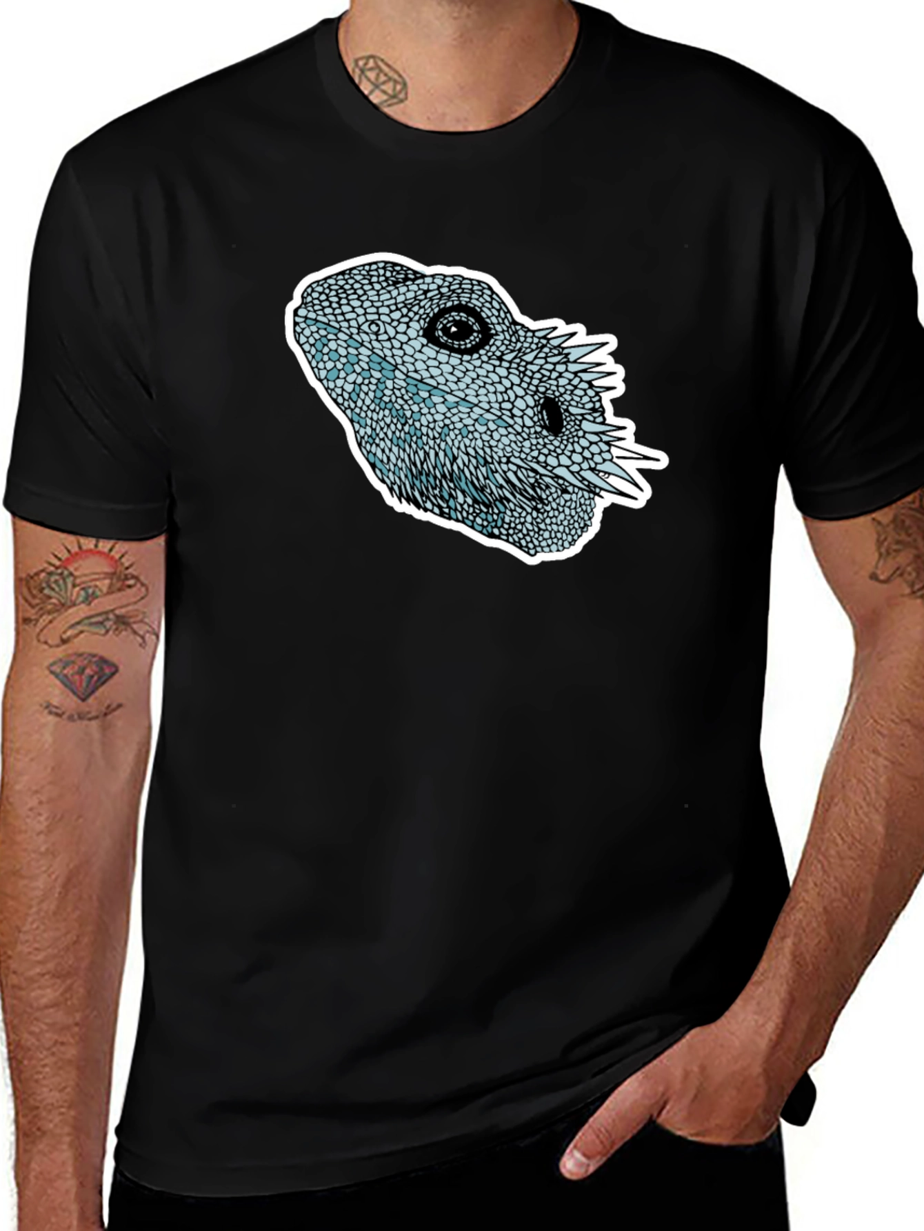 Bearded Dragon Tee - Cool Reptile Graphic Shirt