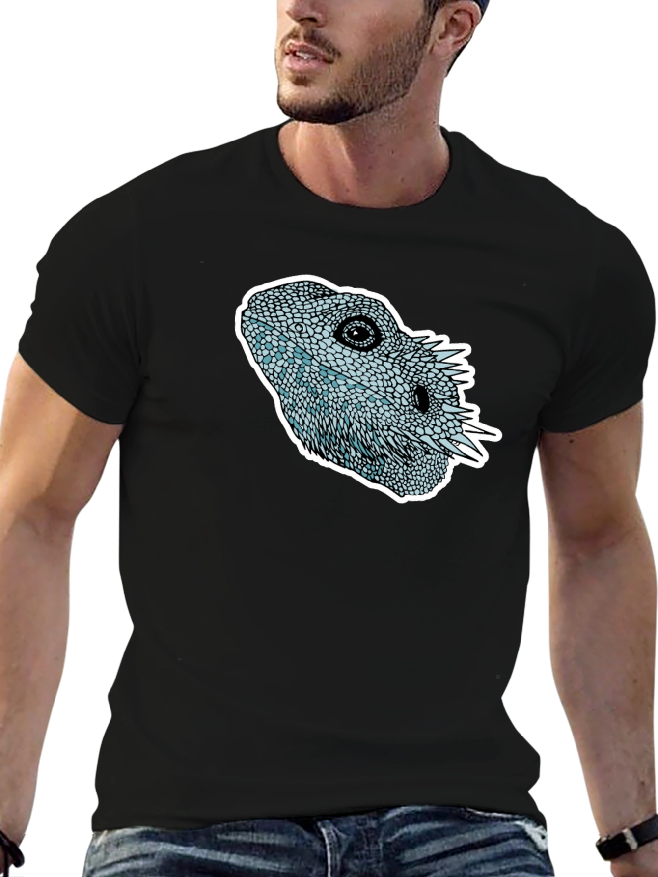 Bearded Dragon Tee - Cool Reptile Graphic Shirt