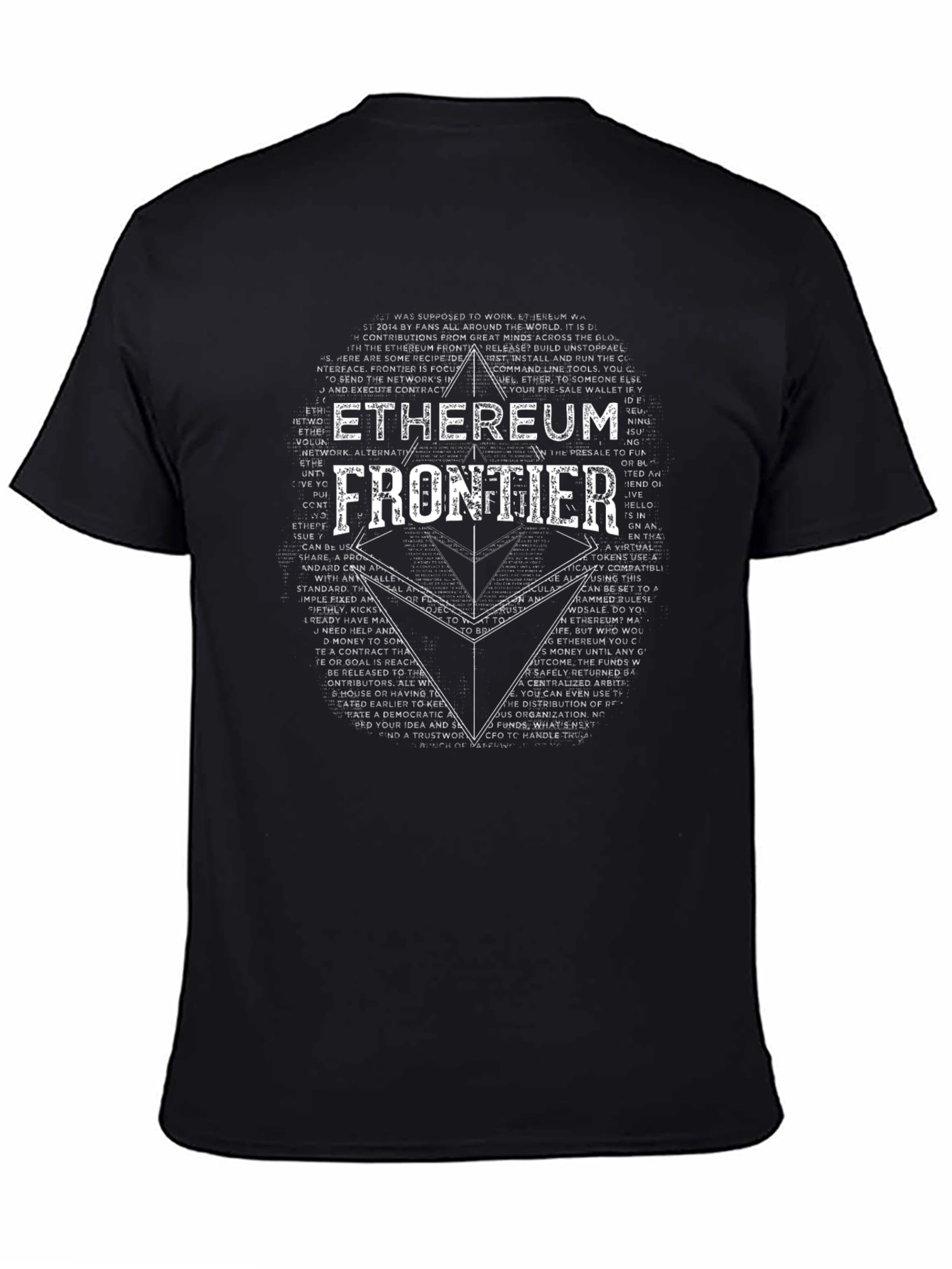 Ethereum Frontier Black T-Shirt