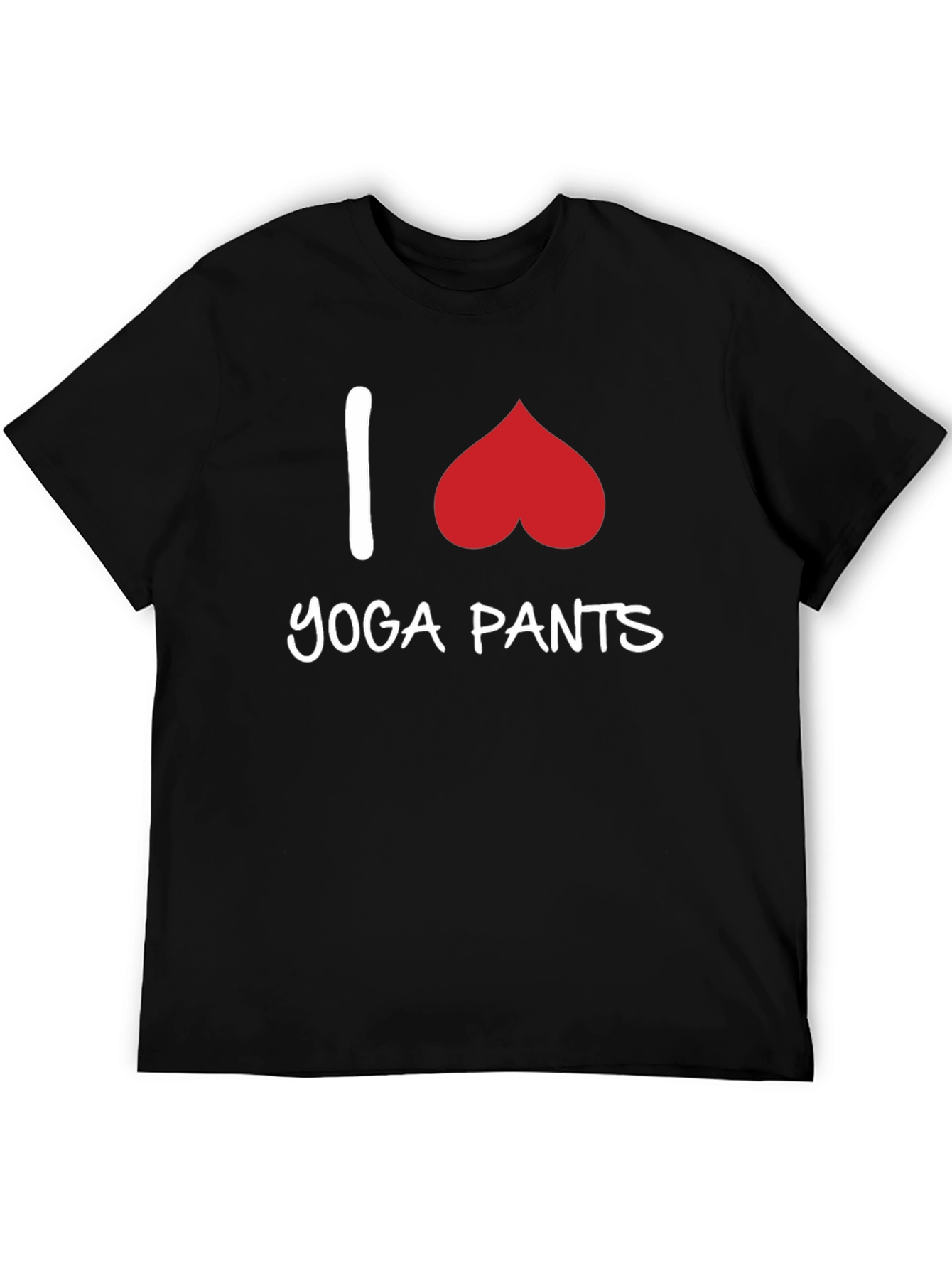 I Heart Yoga Pants Graphic T-Shirt