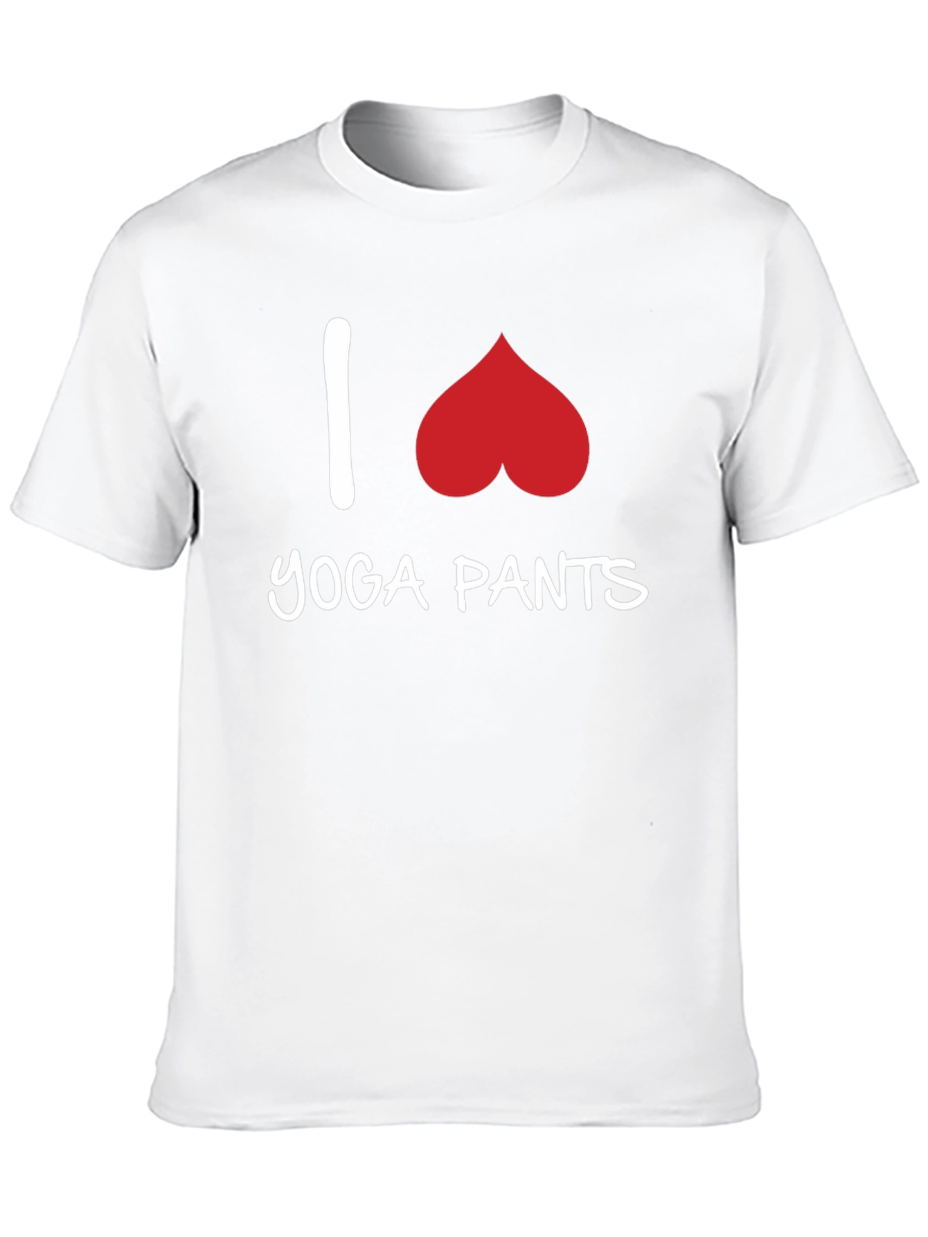I Heart Yoga Pants Graphic T-Shirt