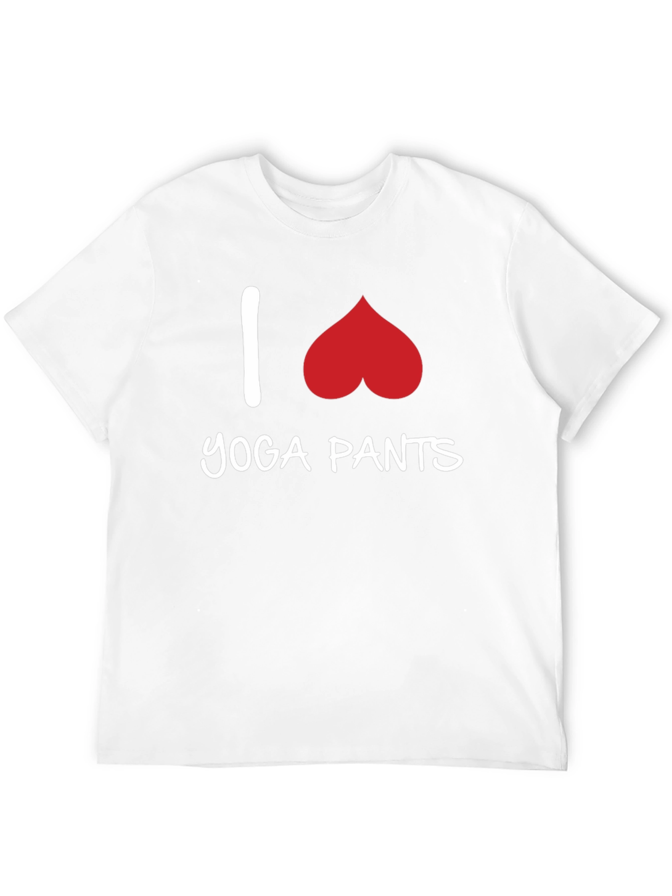I Heart Yoga Pants Graphic T-Shirt