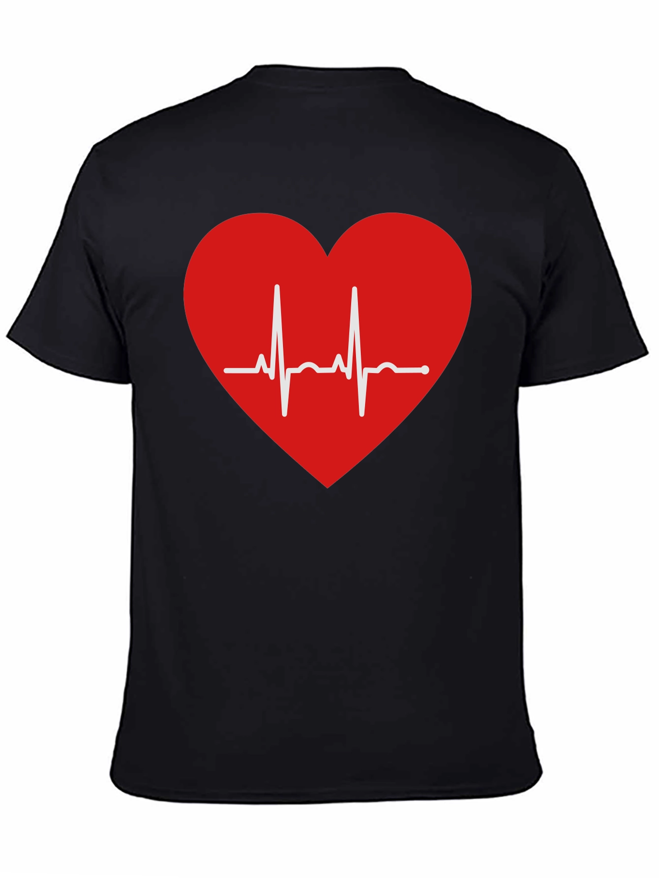 Heartbeat Graphic Tee - Stylish & Comfortable